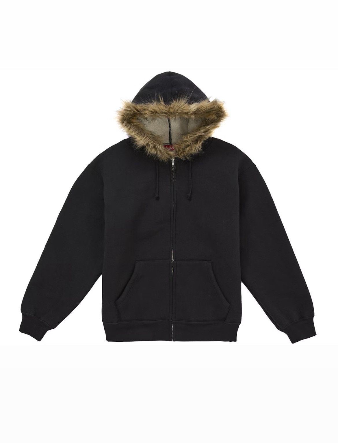 Supreme Supreme Faux Fur Zip Up Hooded Sweatshirt Size US XL / EU 56 / 4 - 1 Thumbnail