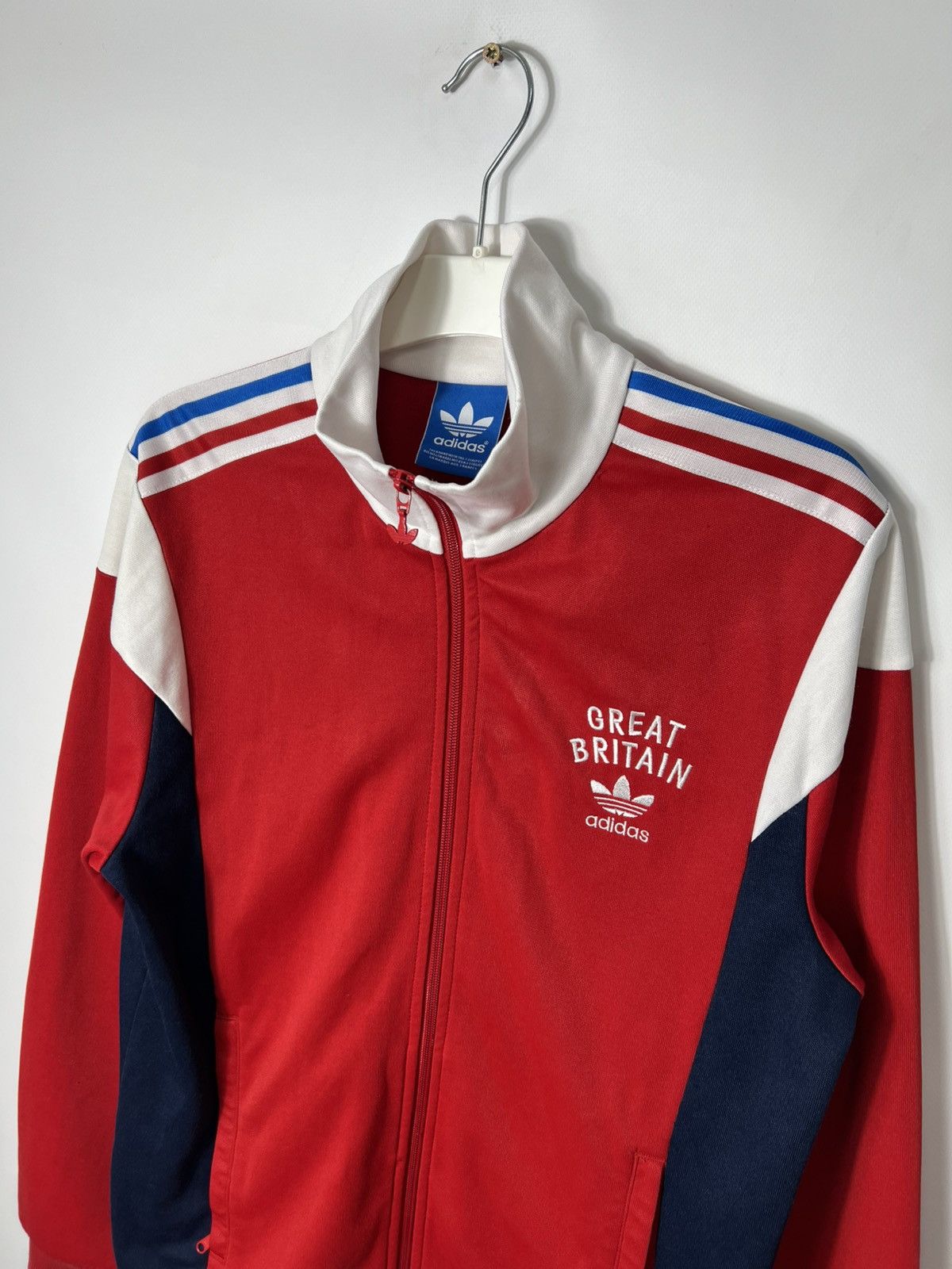 Adidas Adidas Originals Team Great Britain Olympics Zip Sweatshirt Size US M / EU 48-50 / 2 - 2 Thumbnail