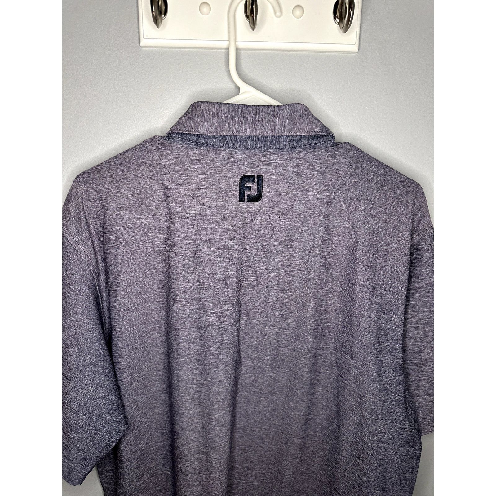 Footjoy Footjoy Short Sleeve Golf Polo Shirt Heathered Gray Men's M Size US M / EU 48-50 / 2 - 6 Thumbnail