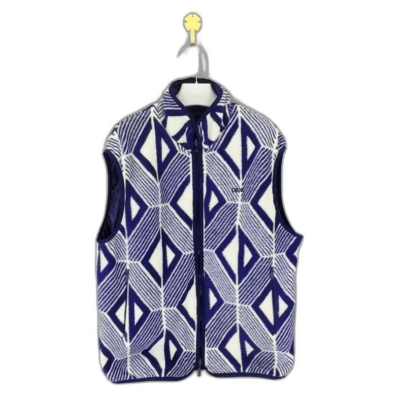 Other Dior DIOR Geometric Pattern Reversible Vest Size US M / EU 48-50 / 2 - 1 Thumbnail