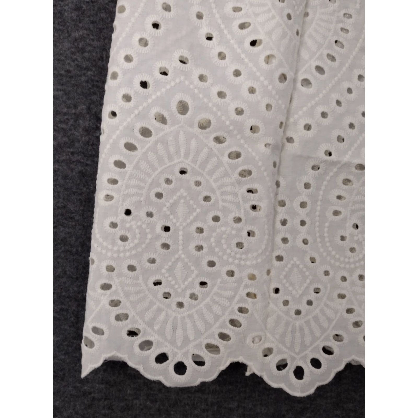 Swims Toluca Swim Cover Up Shirt Ivory M/L Lace Mini Tie Beach Womens Toluca Swim Skirt Cover Up Lace Ivory M/L Womens Beach 90s? Size 32" / US 10 / IT 46 - 7 Thumbnail