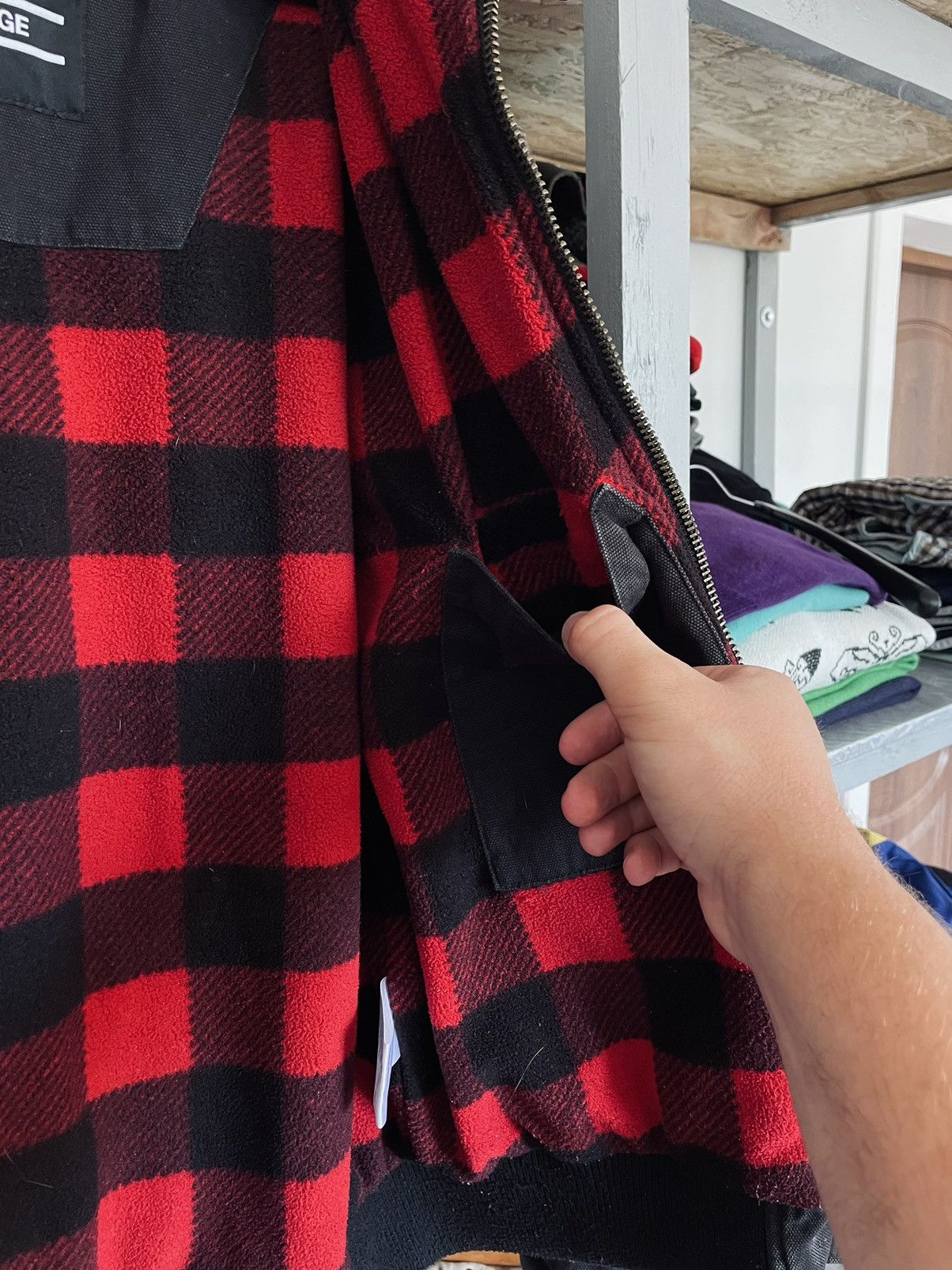 Dickies × Vintage Vintage Dickies Detroit Active Flannel Jacket Size US L / EU 52-54 / 3 - 14 Thumbnail