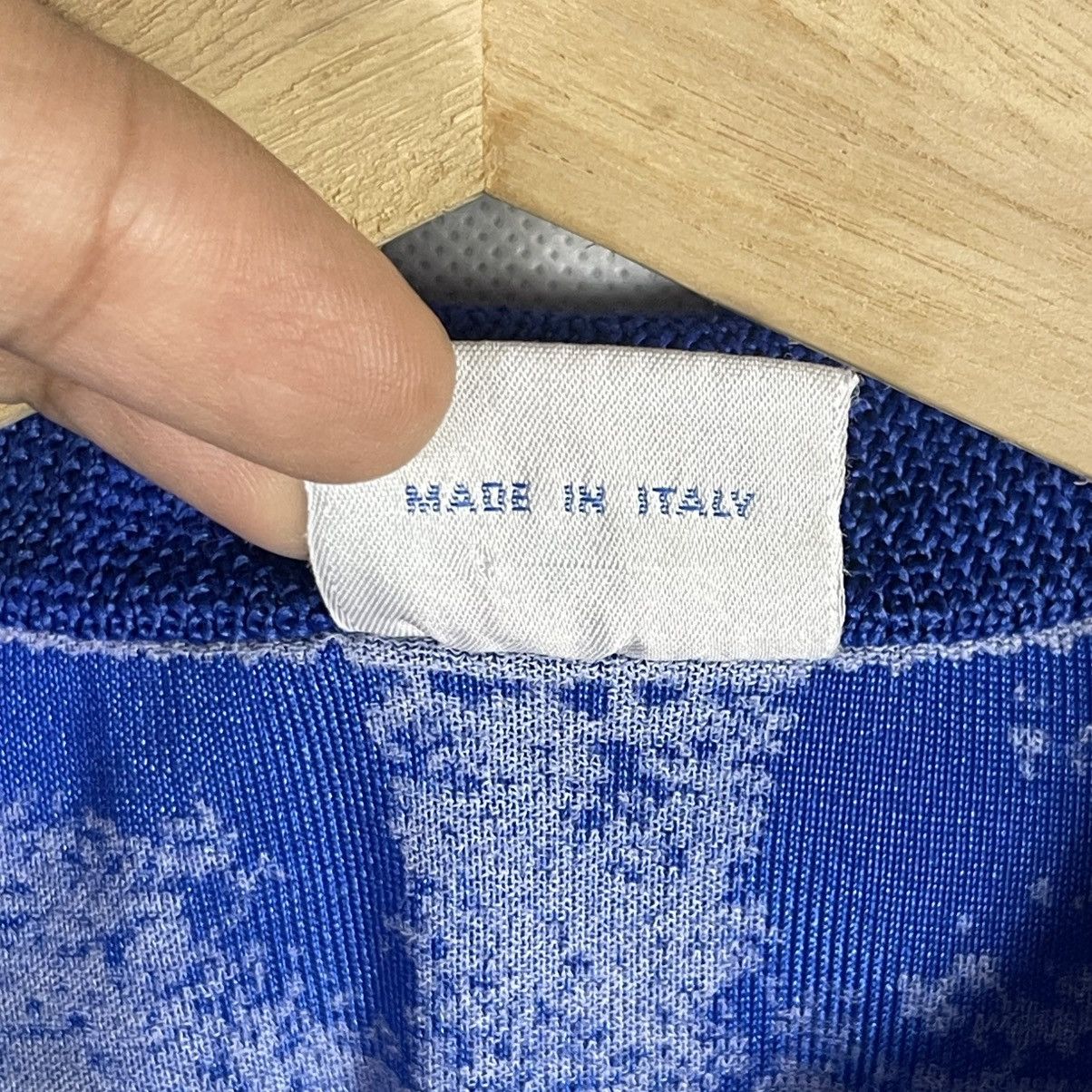 Diadora Rare! Vintage 80s Italy World Cup Jersey Italia L/S Size US S / EU 44-46 / 1 - 8 Thumbnail