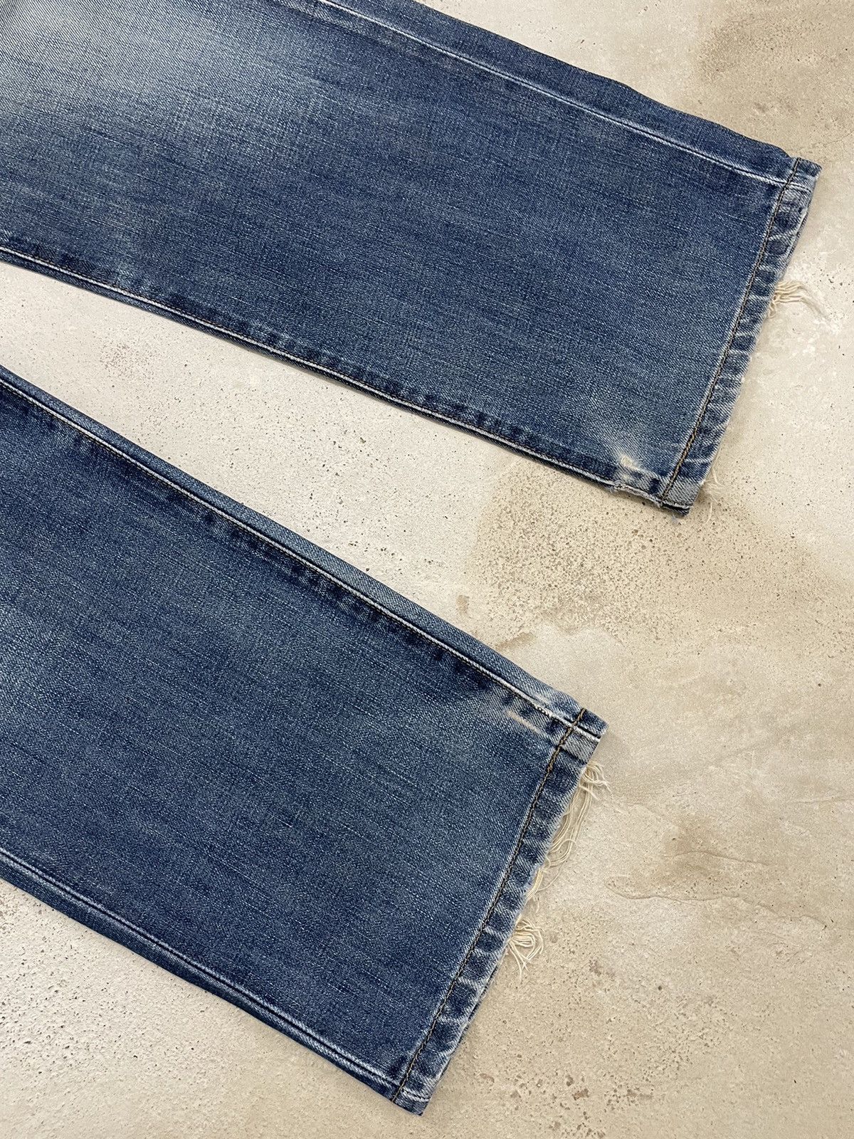 Edwin Edwin 503Z Regular Wide Distressed Denim Pants (AB25) Size US 31 - 5 Thumbnail