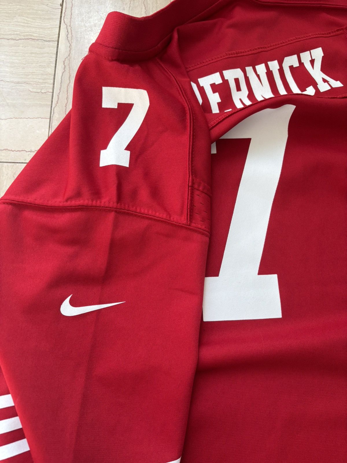 Nike COLIN KAEPERNICK NFL JERSEY 49ers Size US XS / EU 42 / 0 - 5 Thumbnail