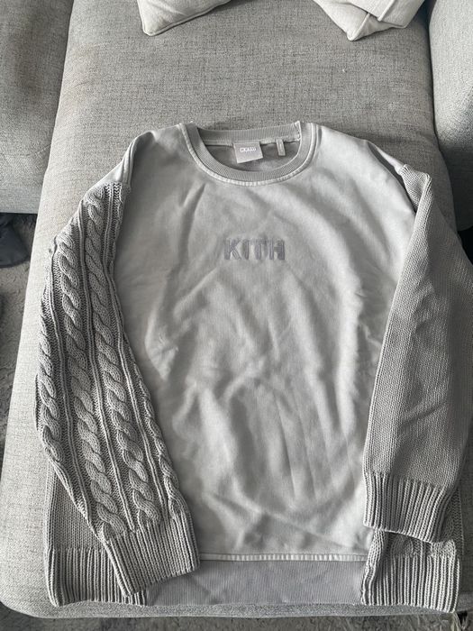 Kith combo best sale knit crewneck