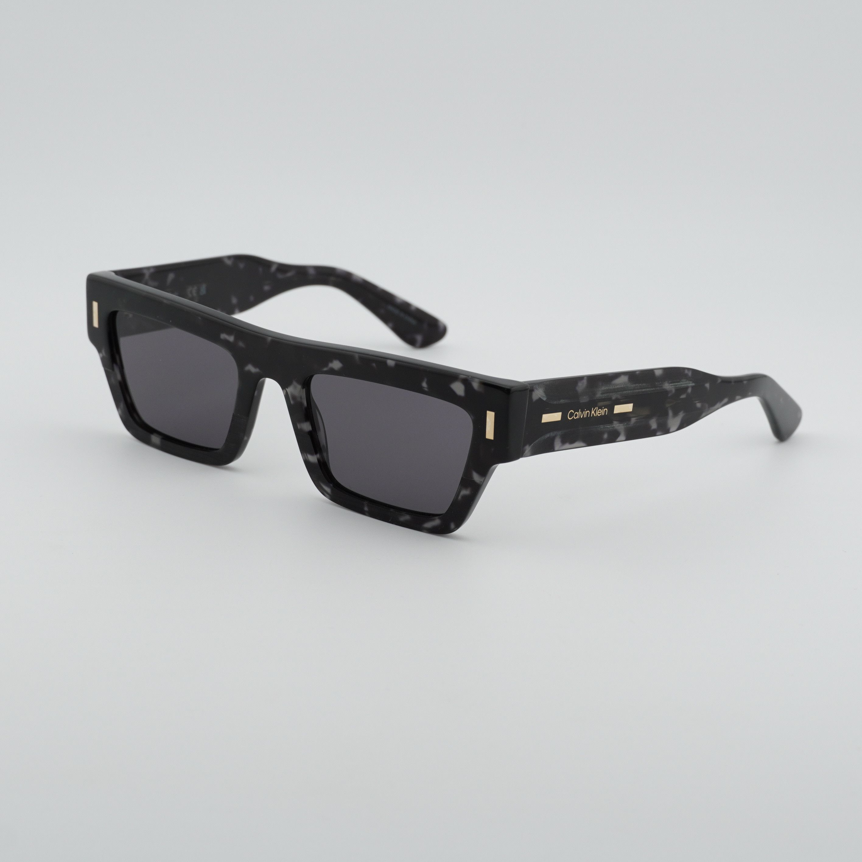 Calvin Klein Calvin Klein CK25510S 223 Unisex Sunglasses Grey Rectangle Size ONE SIZE - 1 Thumbnail