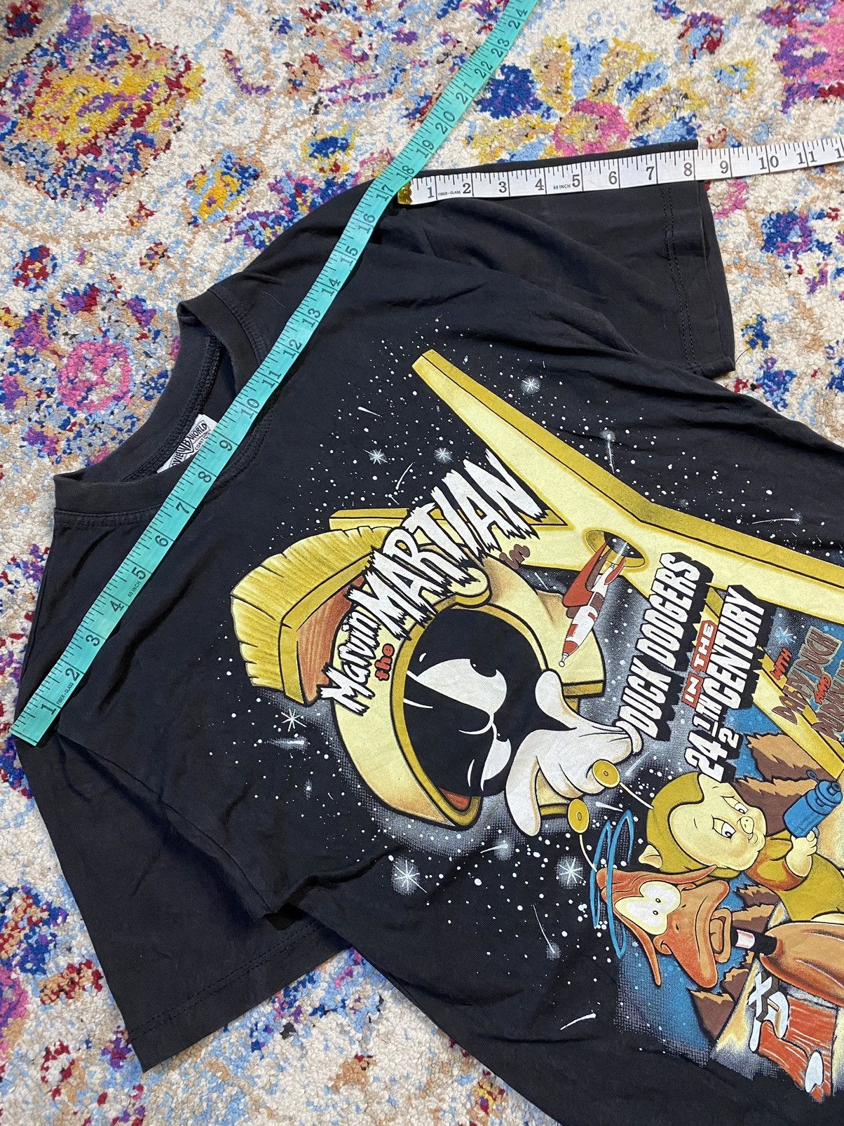 Vintage 1996 WB Movie World Duck Dodgers In The 24½th Century Size US S / EU 44-46 / 1 - 9 Thumbnail