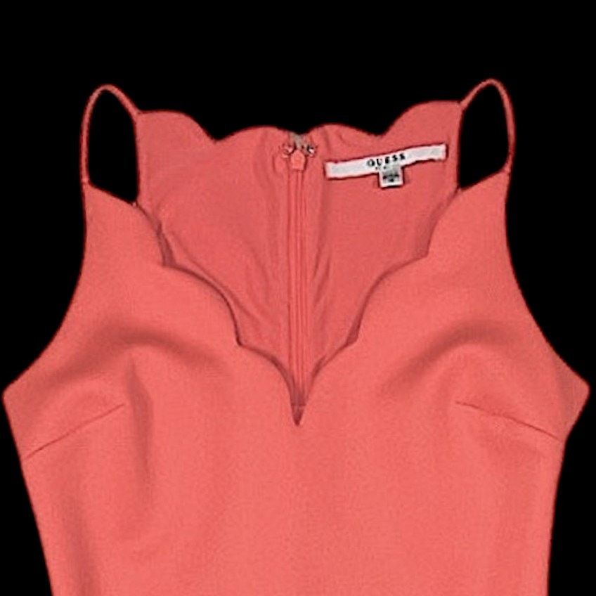 Guess Guess Orange Dress | Size XS Size XS / US 0-2 / IT 36-38 - 3 Thumbnail