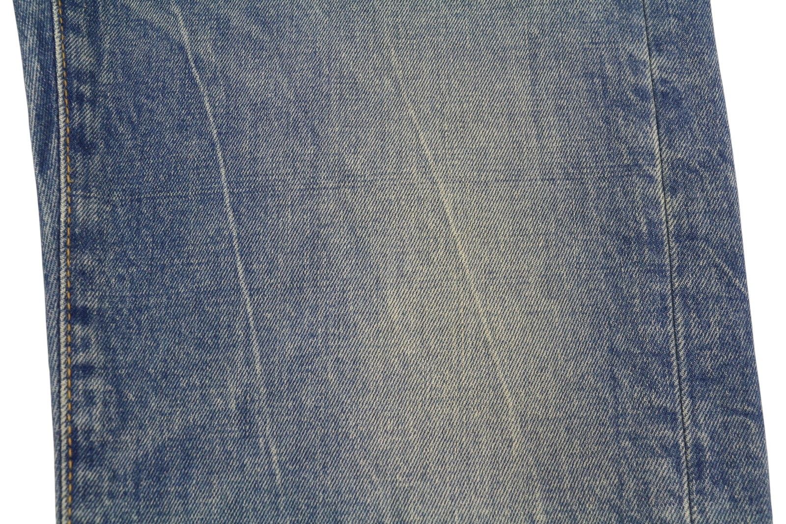 R13 BOY STRAIGHT 31 Kelly Stretch Faded Blue Jeans 85439 Size 31" - 12 Thumbnail