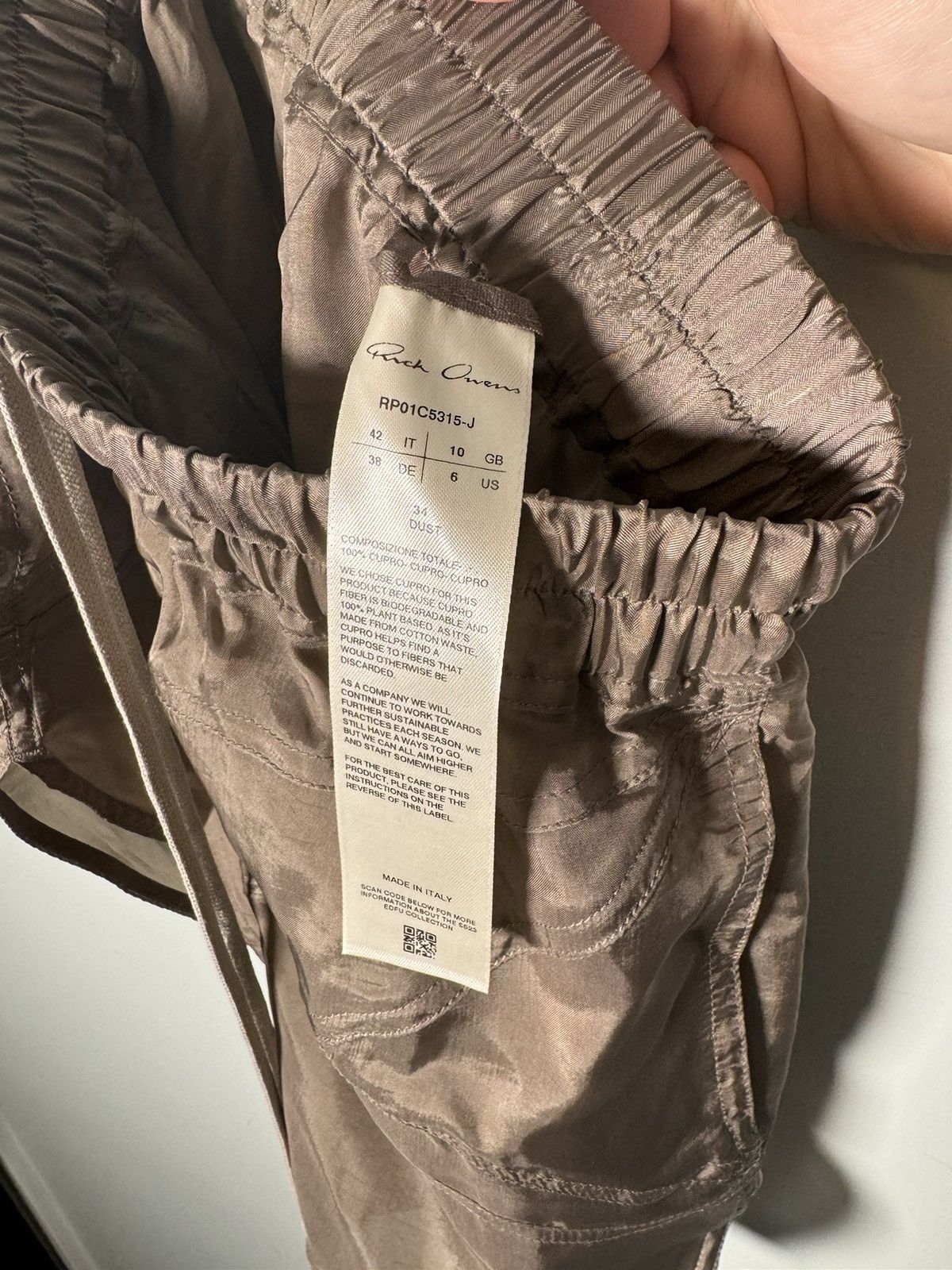 Rick Owens Rick Owens Light Brown Pentaboxers DRKSHDW Size US 30 / EU 46 - 3 Thumbnail