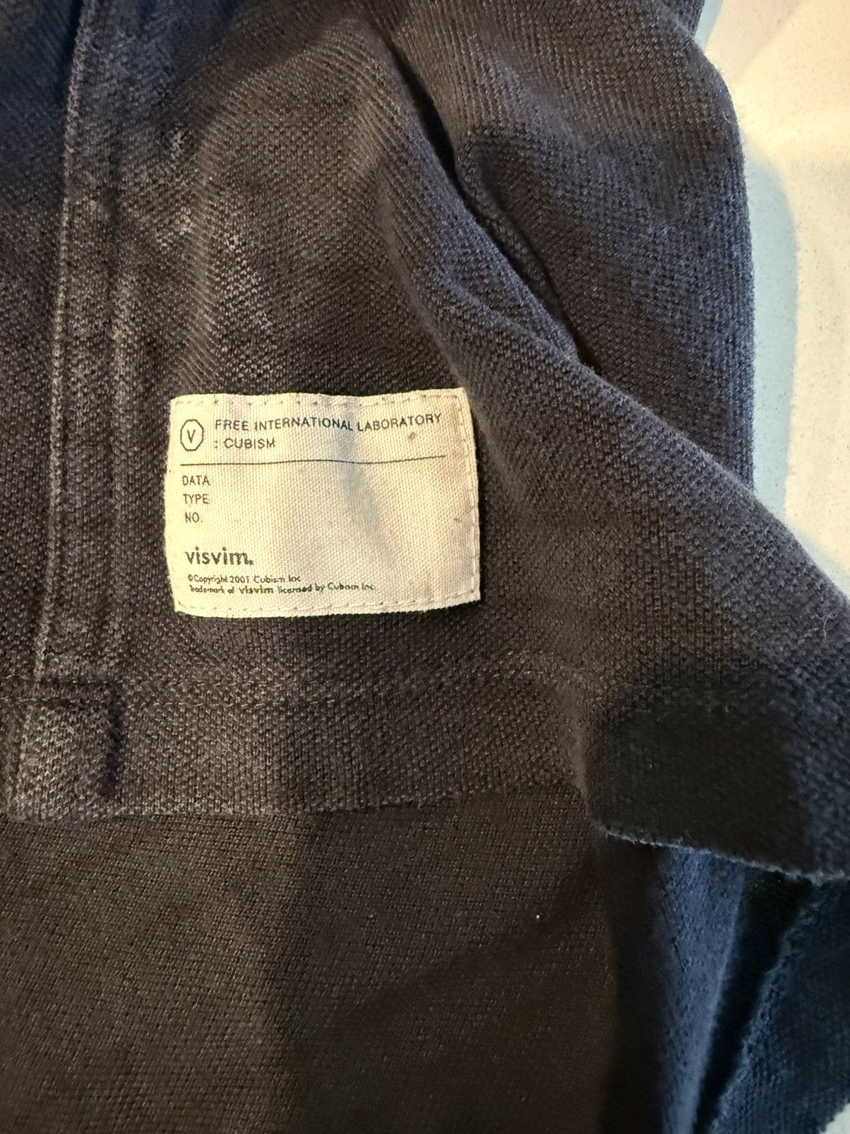 Visvim Visvim Blue Black striped Polo Size US S / EU 44-46 / 1 - 5 Thumbnail