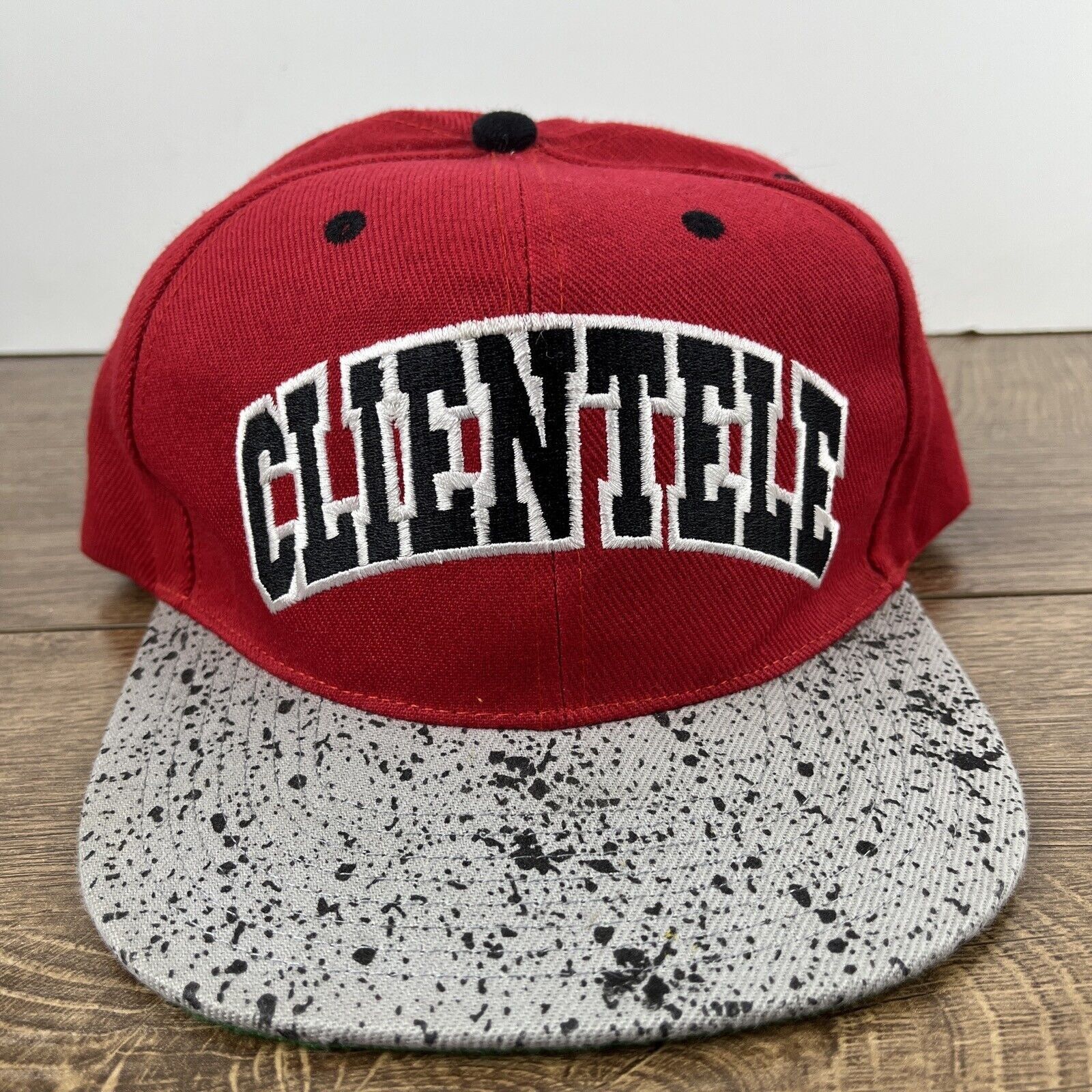 Other Clientele Snapback Hat Red Hat Adjustable Adult Size Hat Red Size ONE SIZE - 4 Thumbnail