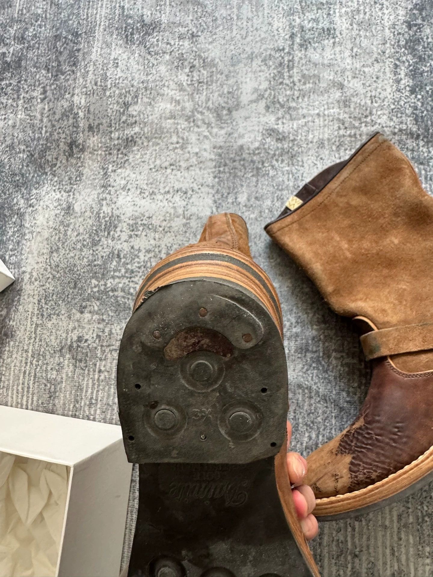 Visvim VISVIM 22SS T.W.O. BOOTS-FOLK Nakamura Thk Mid 11 Size US 11 / EU 44 - 4 Thumbnail