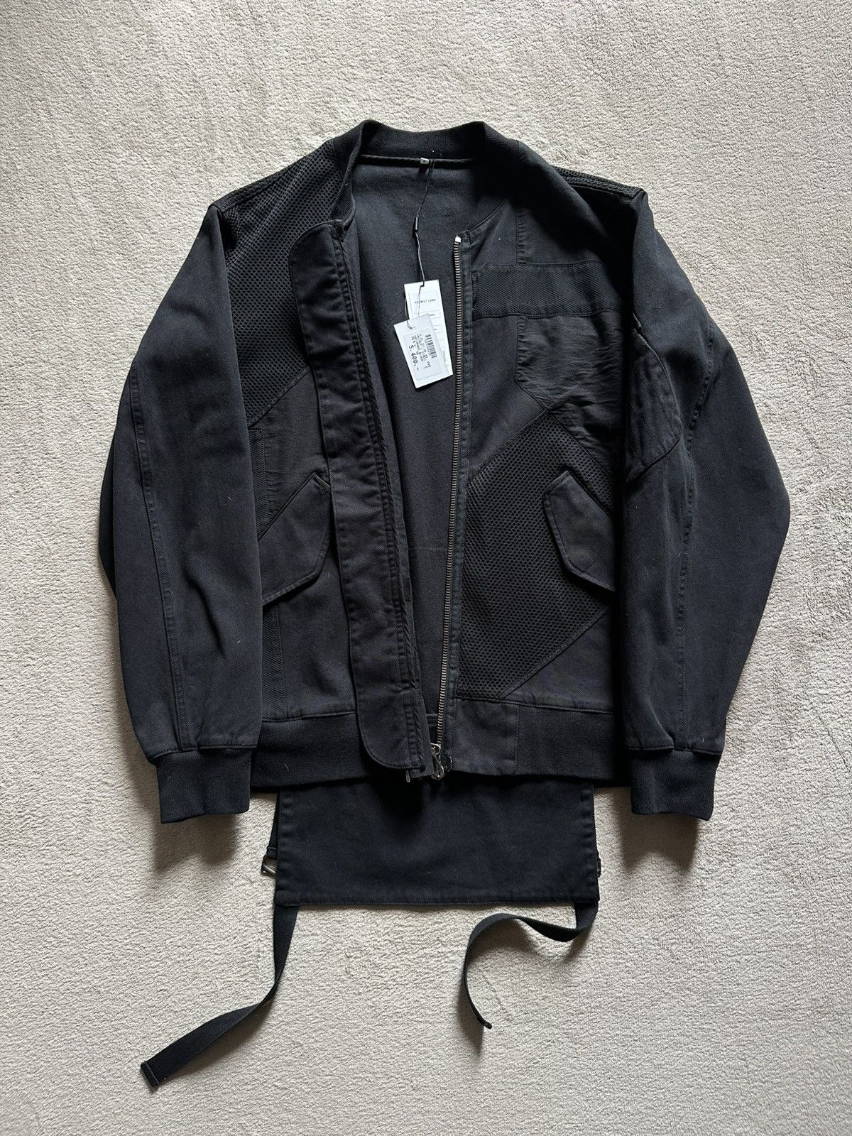 Helmut Lang Helmut Lang H01HM402 Patchwork Bomber Mesh/Straps Size Small Size US S / EU 44-46 / 1 - 9 Thumbnail