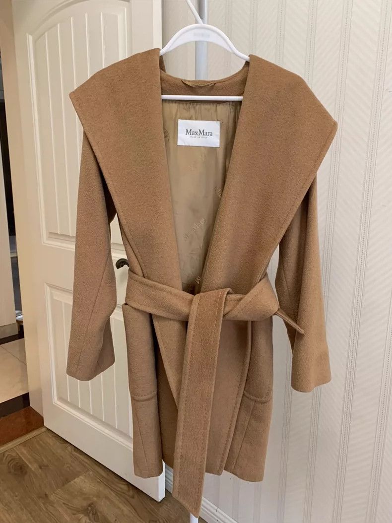Max Mara Coat Rialto, classic camel