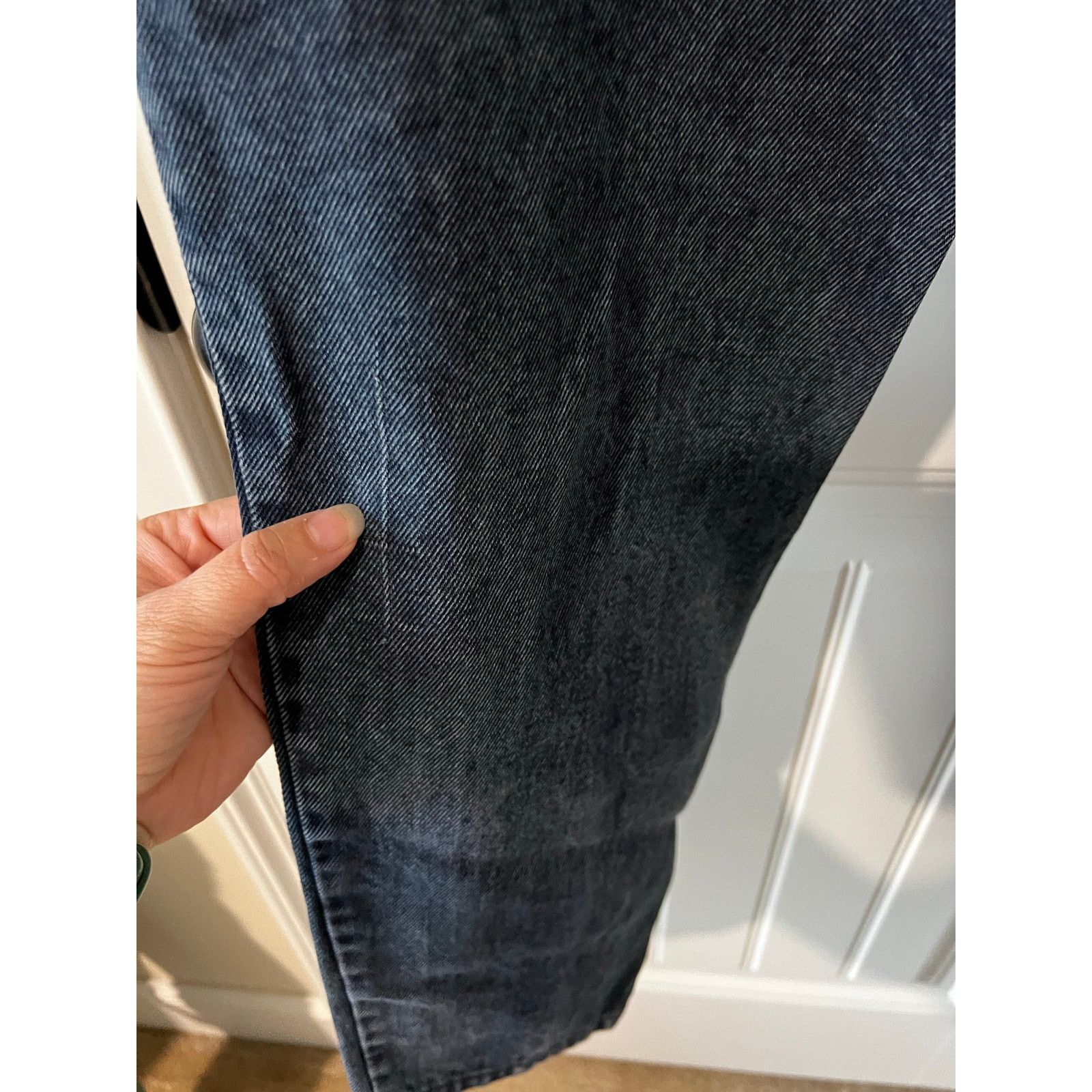 Liz Claiborne Vintage Womens Petite High Rise Tapered Leg Denim Blue Jeans Size 27" / US 4 / IT 40 - 12 Thumbnail