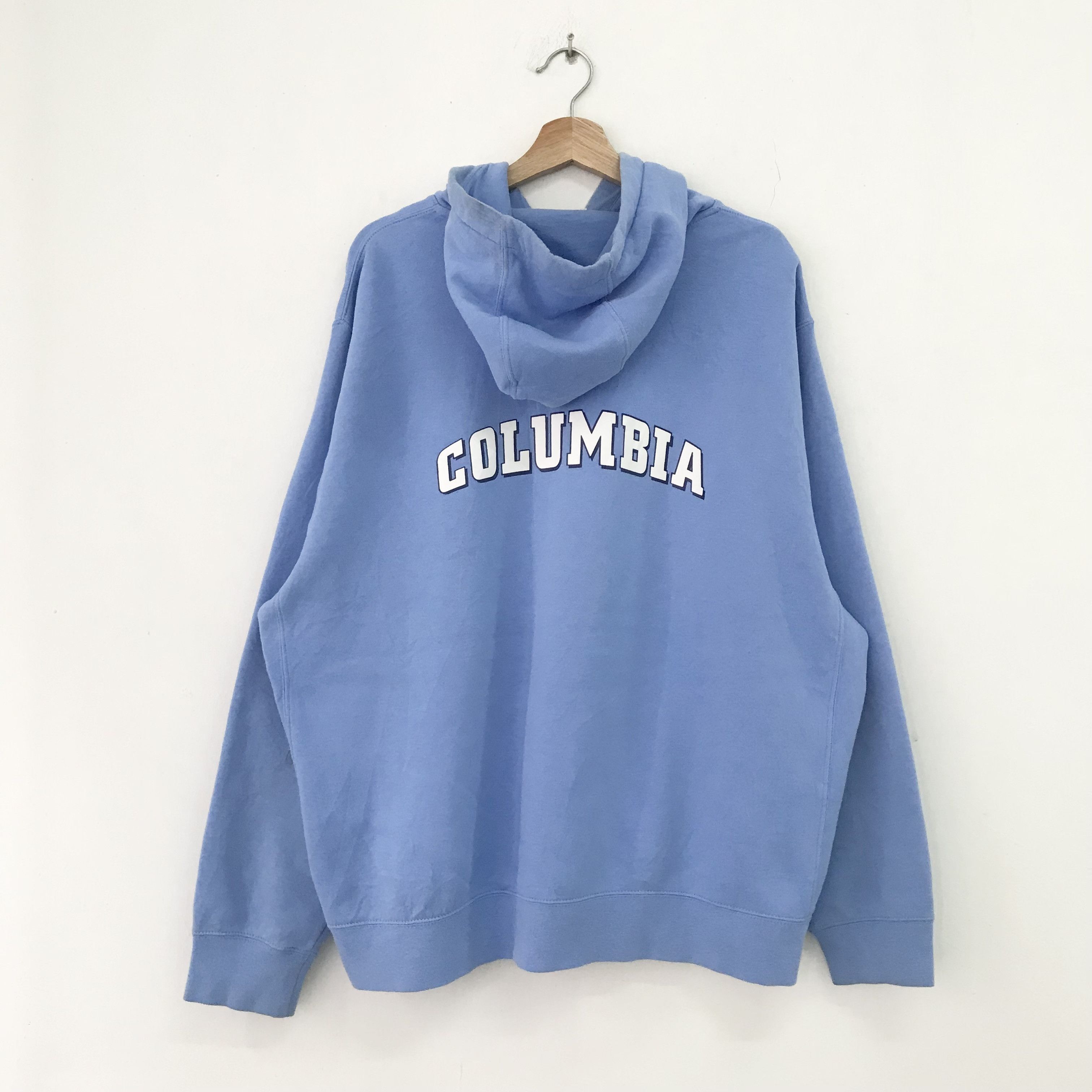 Nike Vintage Nike Swoosh Blue Sweater 2Xlarge - 409 Size US XXL / EU 58 / 5 - 2 Thumbnail