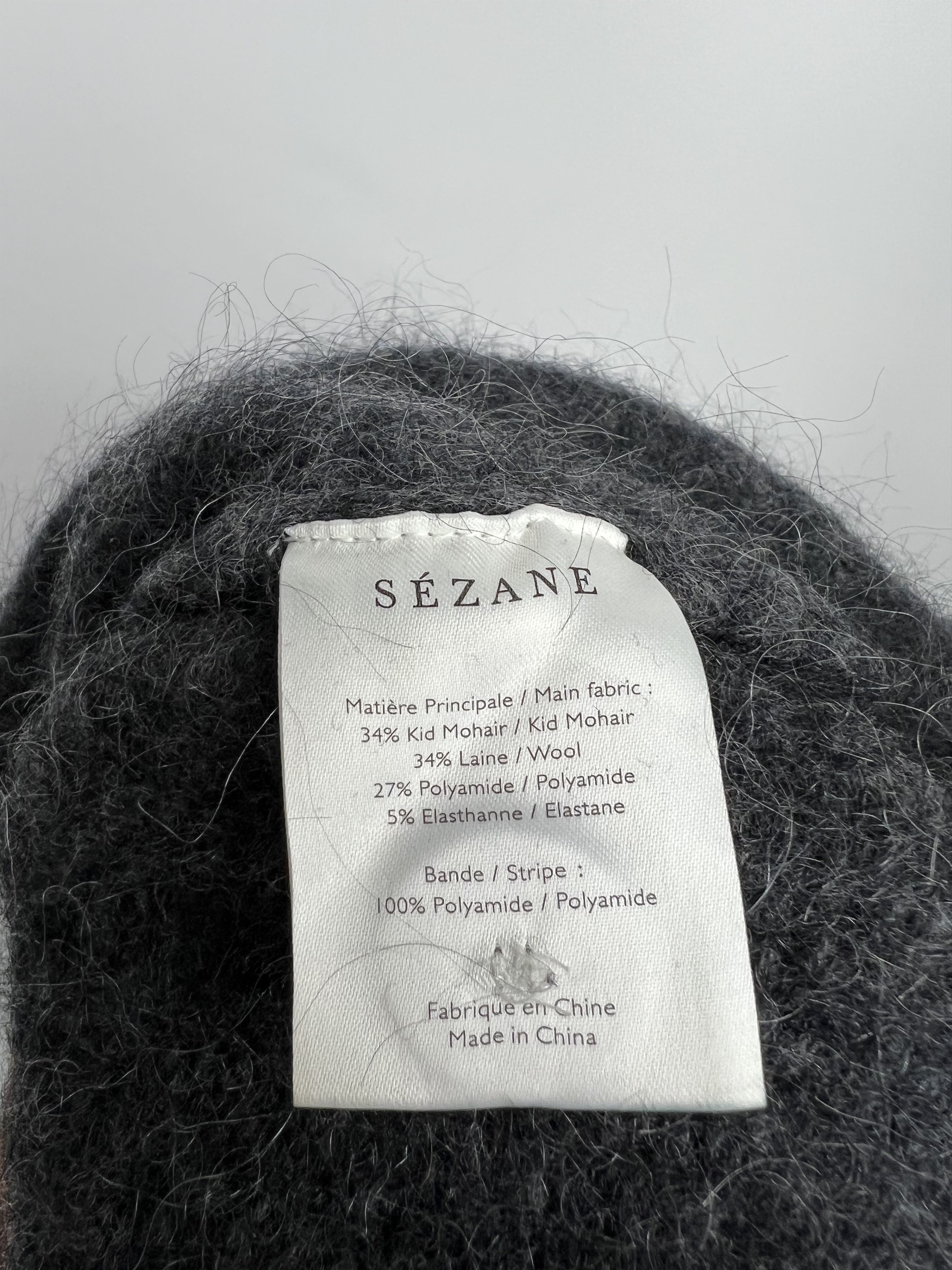 Sezane SEZANE Polly Mottled Kid Mohair Wool Blend Sweater Dress Size S / US 4 / IT 40 - 10 Thumbnail