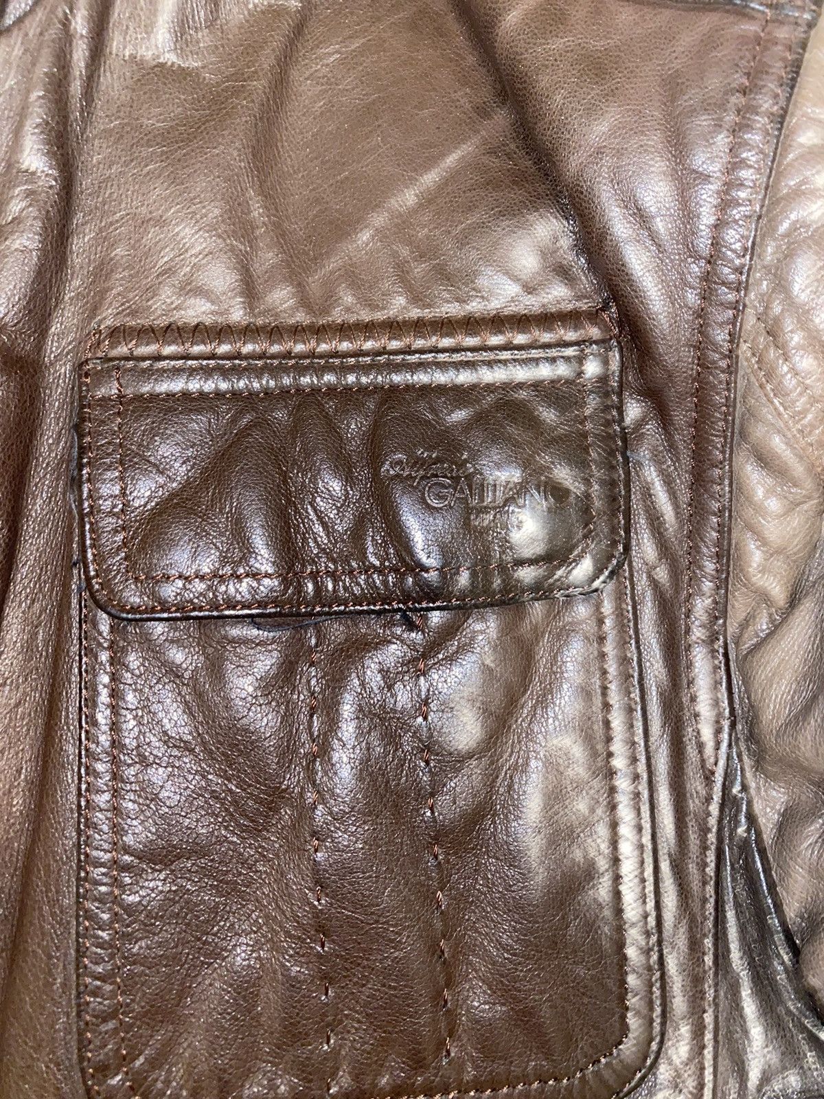 John Galliano Alfredo Galliano leather jacket Size US S / EU 44-46 / 1 - 3 Thumbnail
