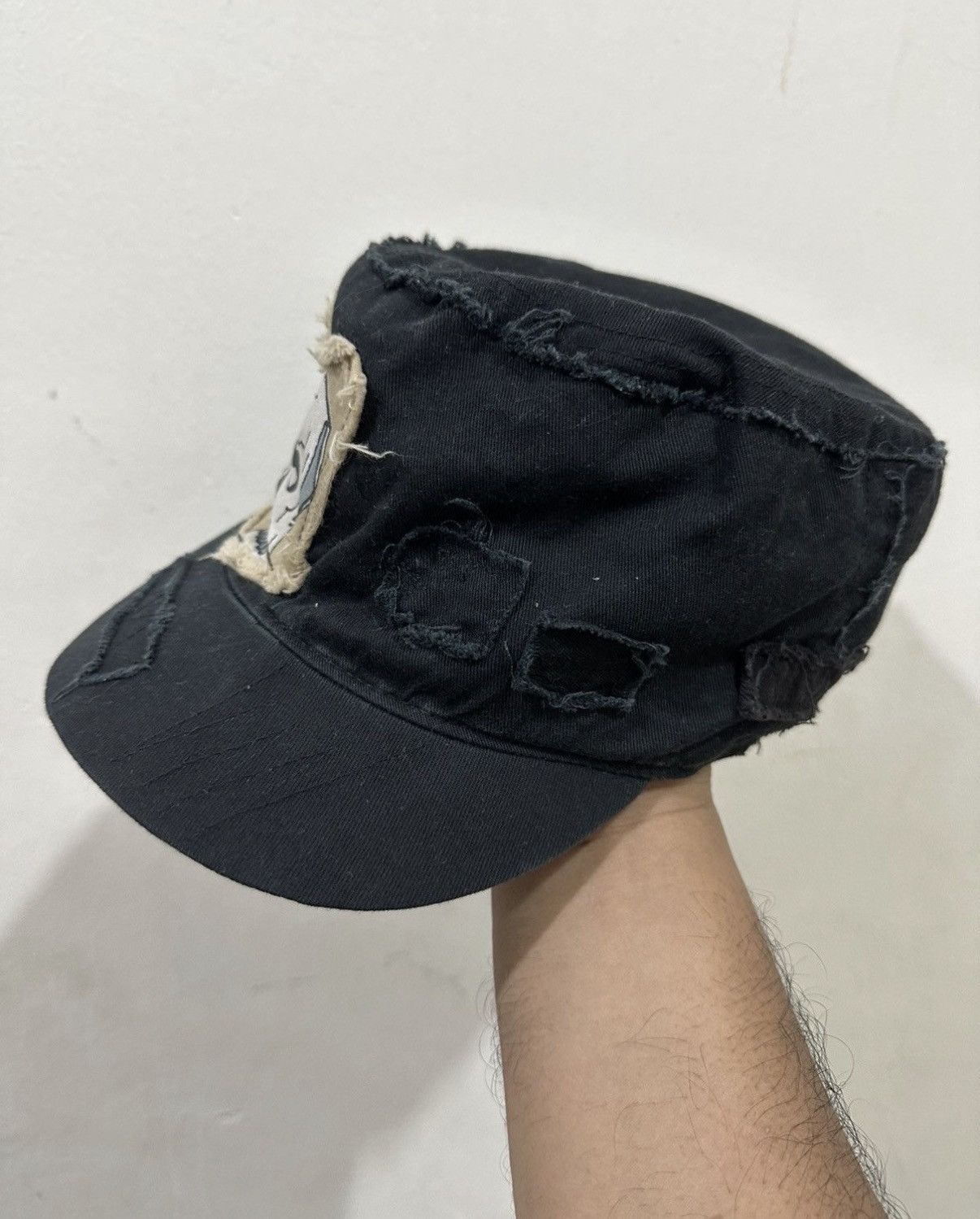 Japanese Brand 2000s Cadet Punk Cap Hysteric Army Size ONE SIZE - 4 Thumbnail