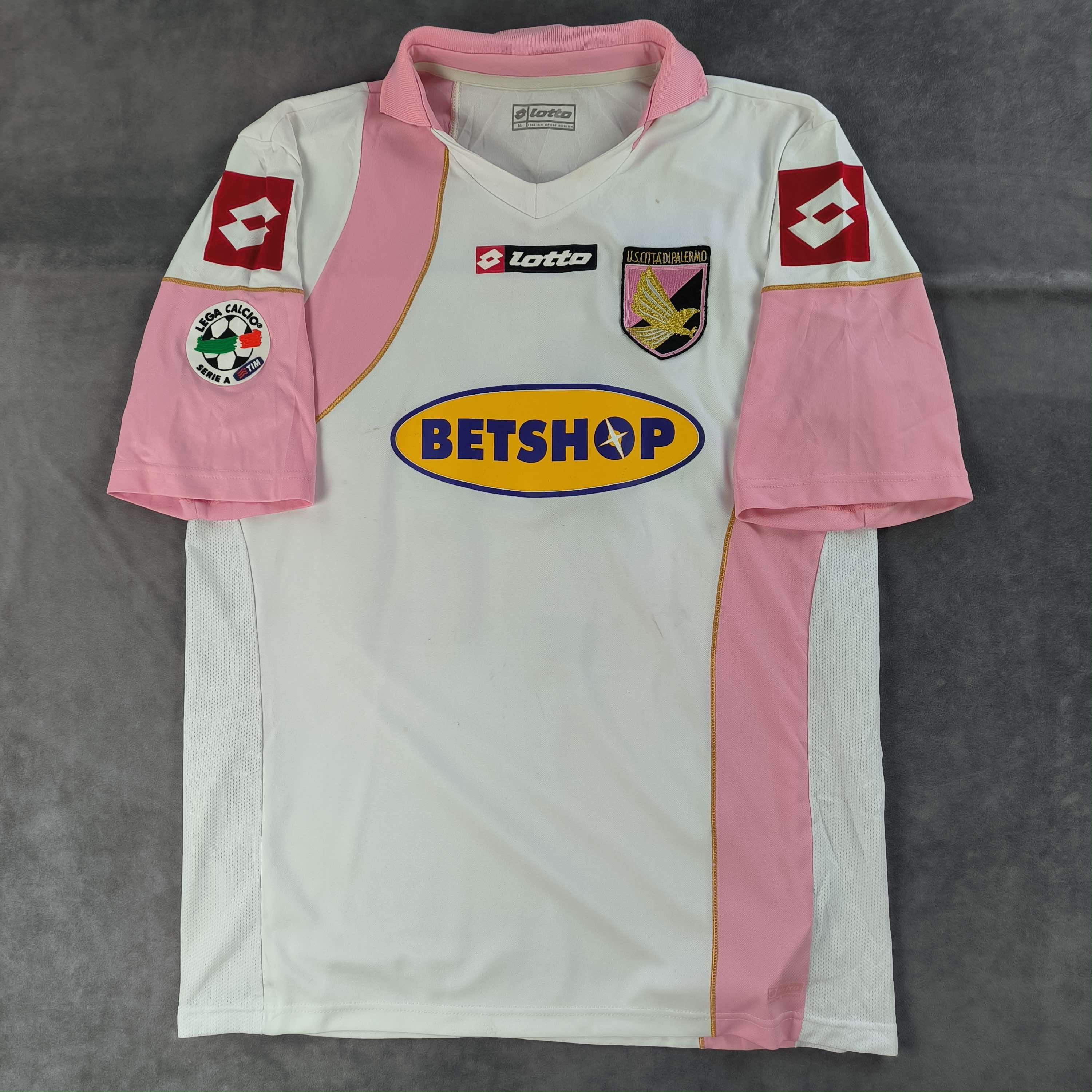 Lotto Sport Palermo 2009-10 Lotto away Bresciano football jersey size M Size US M / EU 48-50 / 2 - 2 Thumbnail