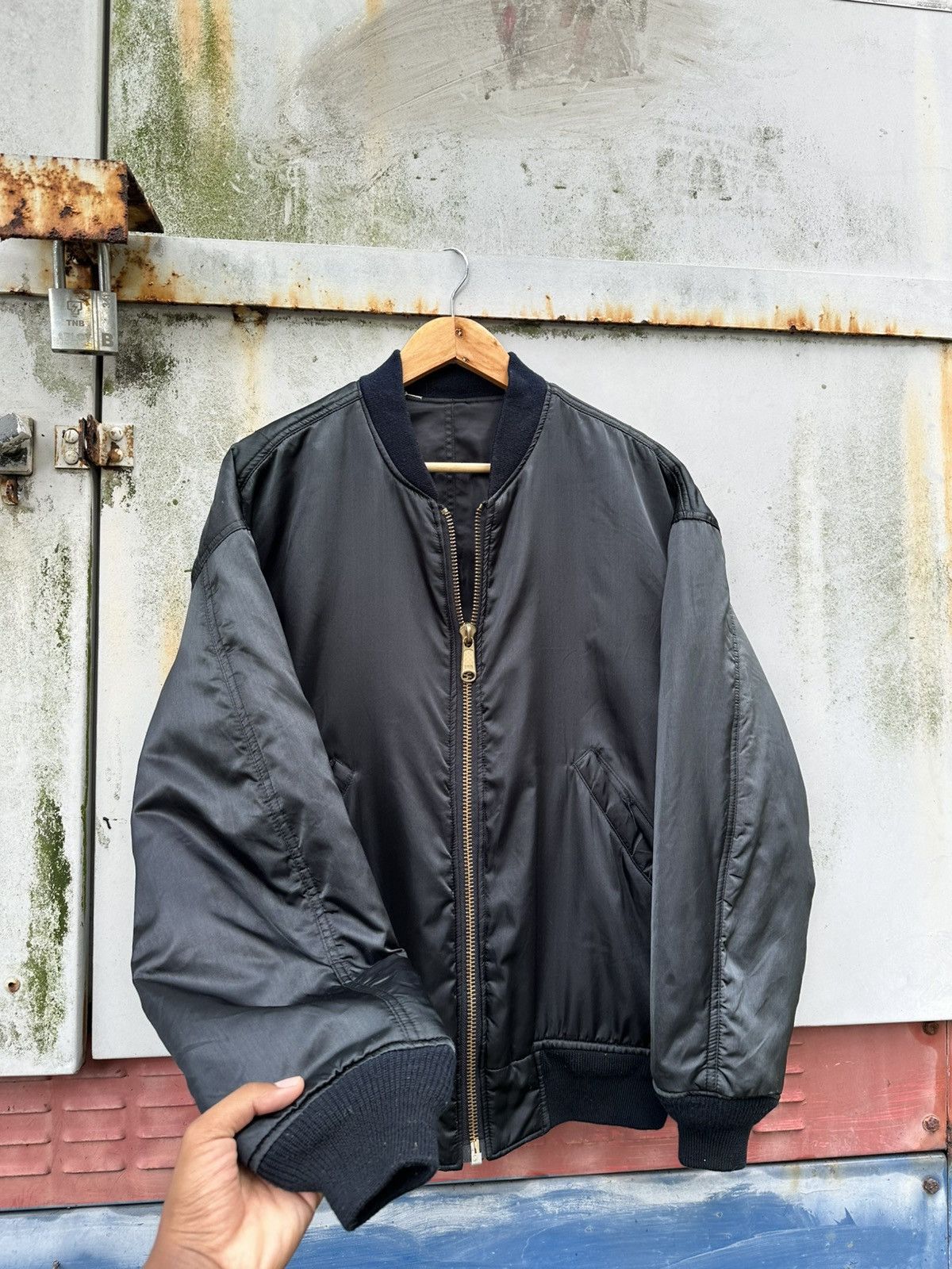 Vintage 👹Vintage Bat-Su Reversible Bomber Jacket Size US L / EU 52-54 / 3 - 9 Thumbnail
