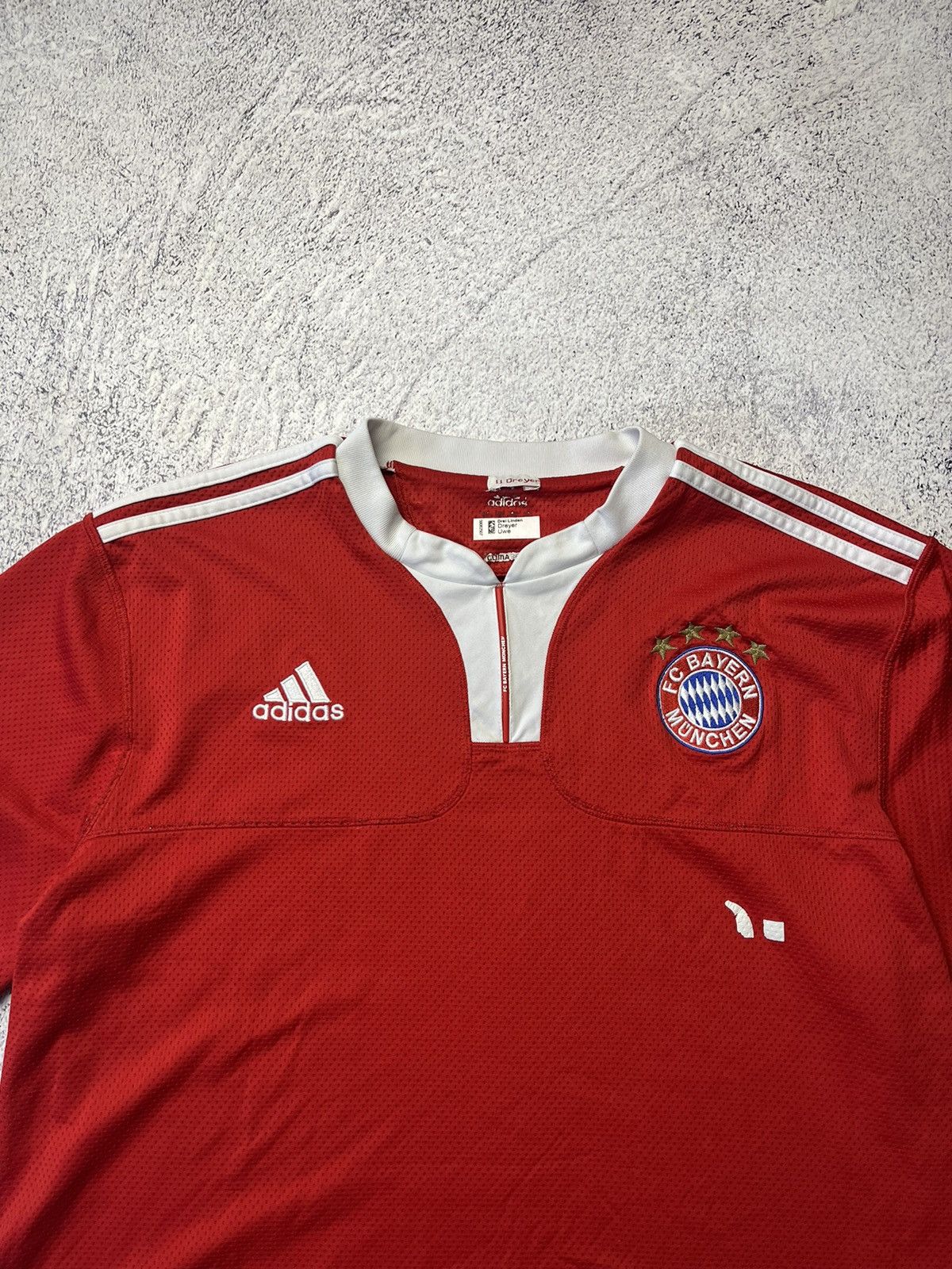 Adidas ADIDAS FC Bayern Munchen Mens Football Shirt Jersey Red Size US L / EU 52-54 / 3 - 10 Thumbnail