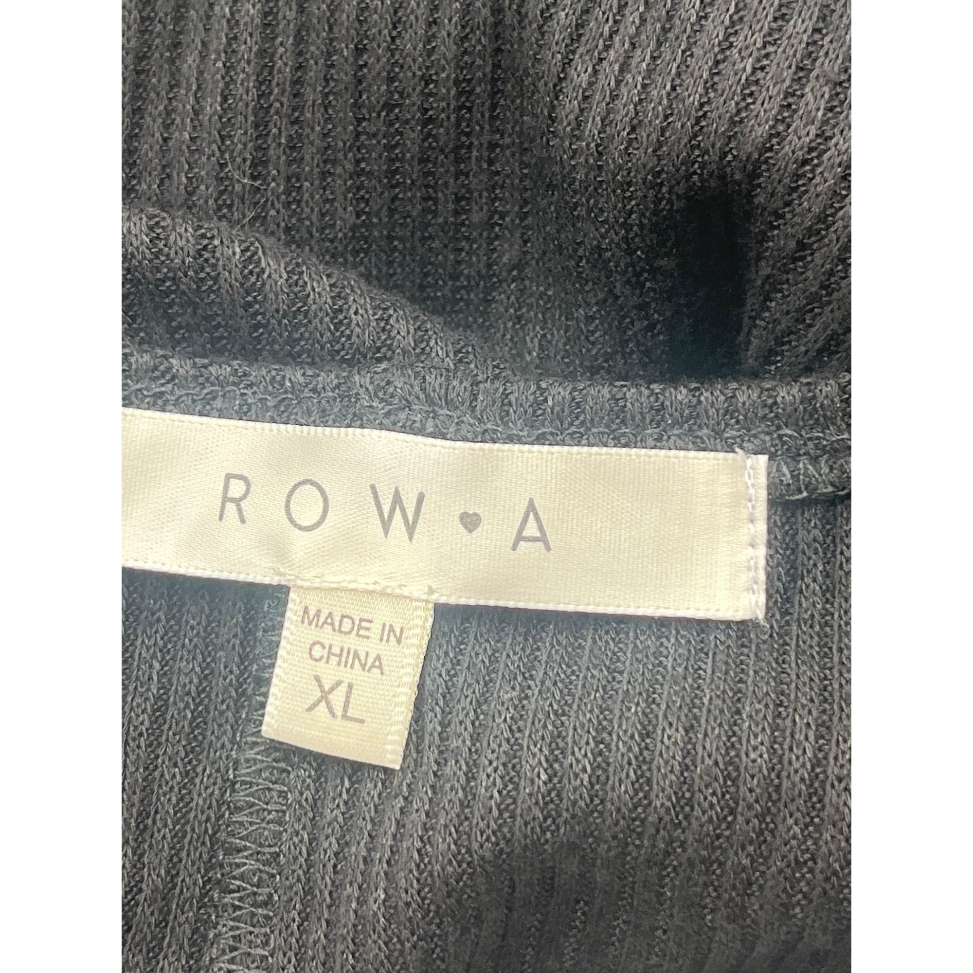 Other ROW A Junior’s Ribbed Bodycon MIDI Dress with Twist Back, B Size XL / US 12-14 / IT 48-50 - 15 Thumbnail