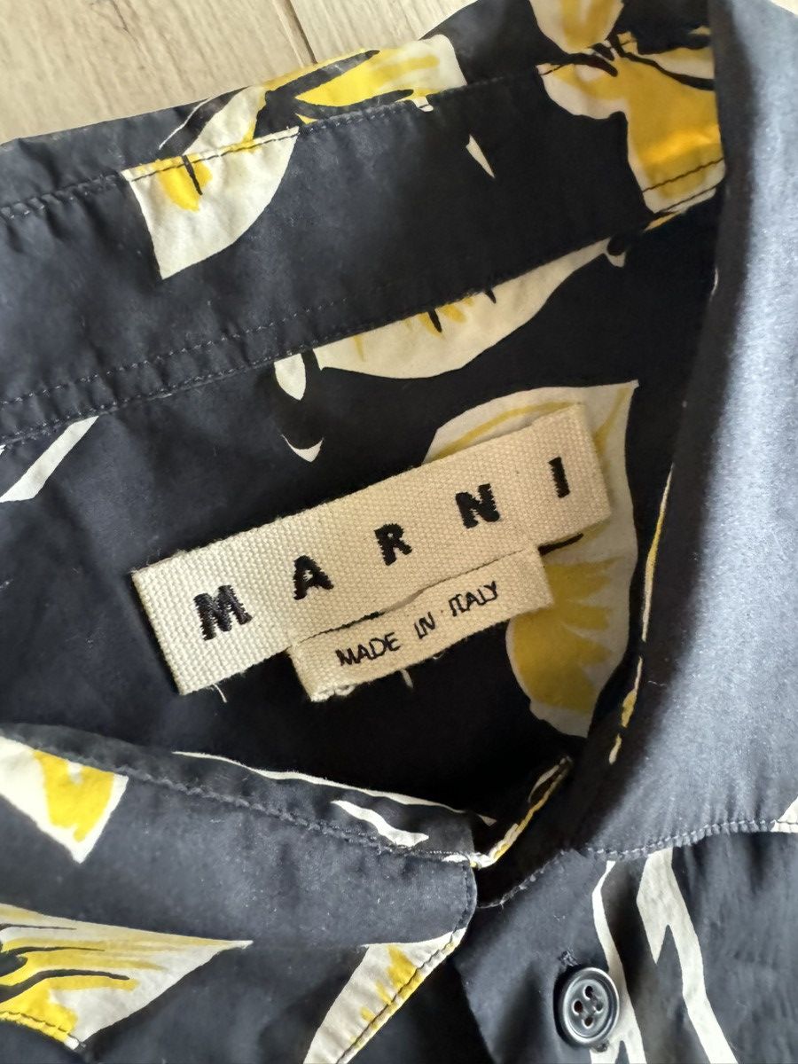 Marni SS16 Marni Floral Shortsleeve Shirt Size US L / EU 52-54 / 3 - 10 Thumbnail