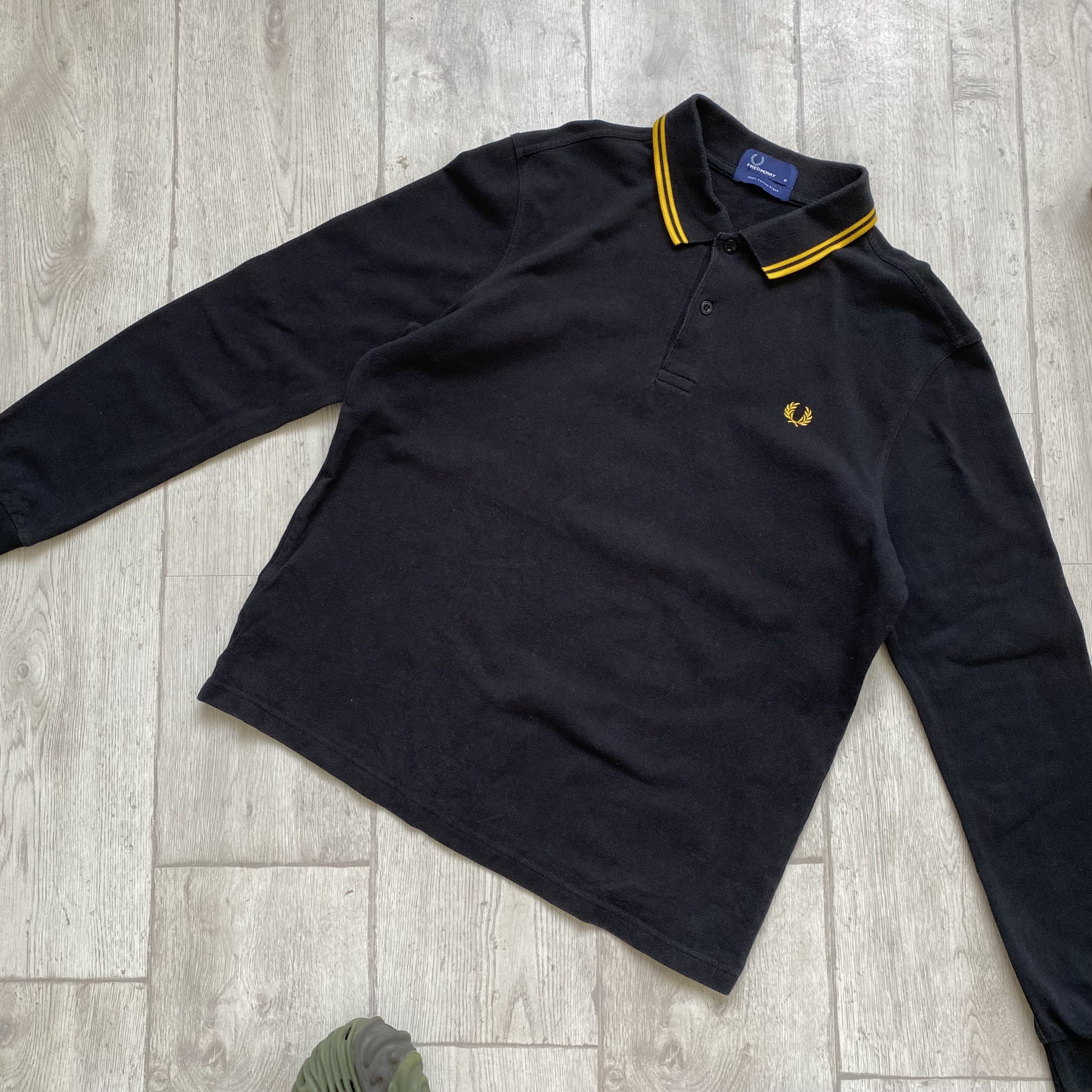 Fred Perry Vintage Fred Perry Polo Rugby shirt long sleeve Size US M / EU 48-50 / 2 - 7 Thumbnail