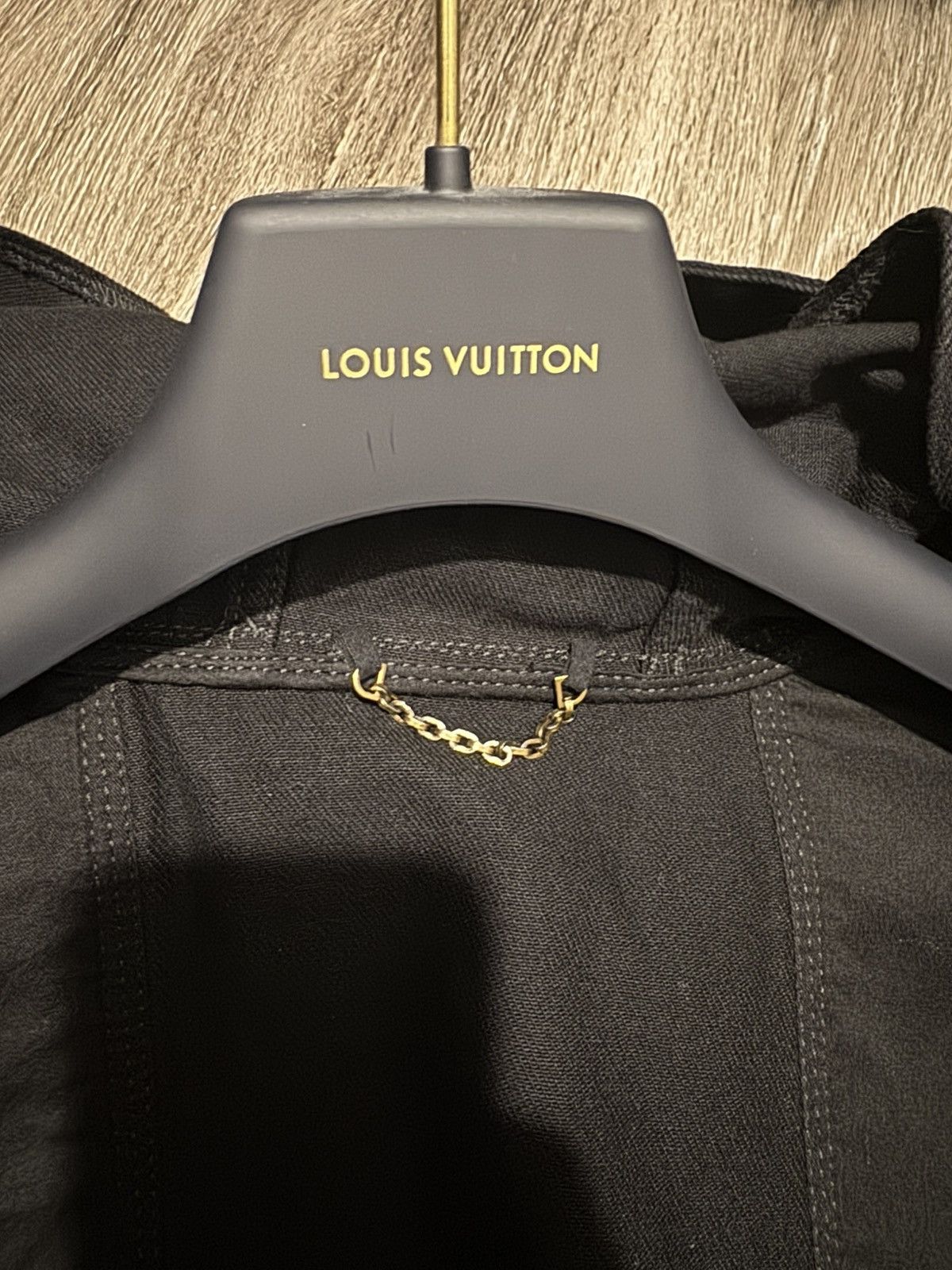 Louis Vuitton Louis Vuitton Monogram Detail Hooded Denim Jacket Size US M / EU 48-50 / 2 - 15 Thumbnail