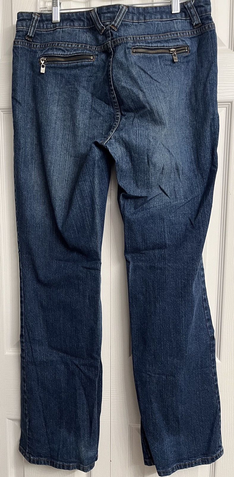 Jennifer Lopez JLO Medium Wash Flare Leg Size 15 Jeans Size 38" / US 16 / IT 52 - 4 Thumbnail