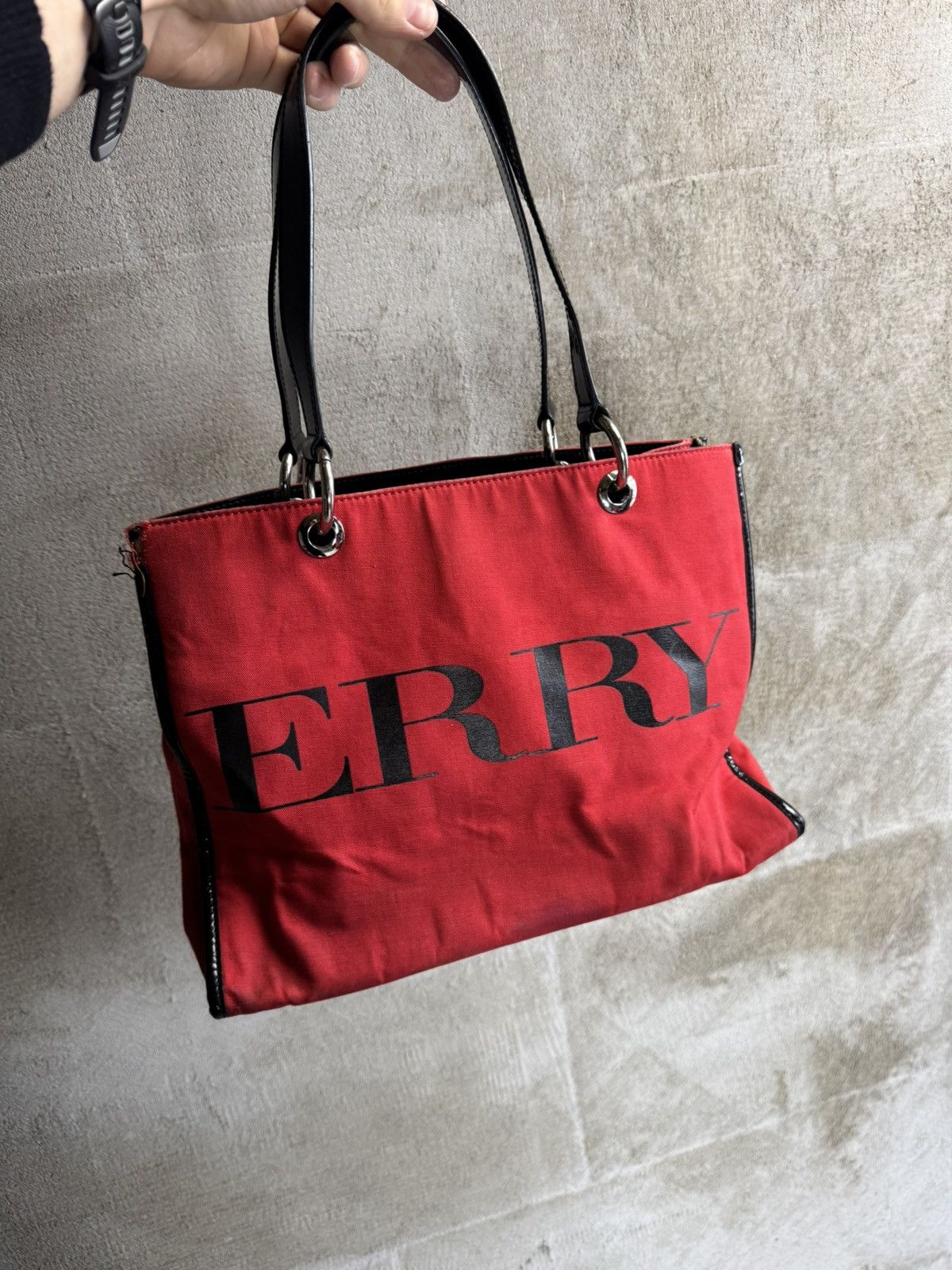 Burberry × Burberry Prorsum × Vintage Vintage Burberry Tote Bag Size ONE SIZE - 2 Thumbnail