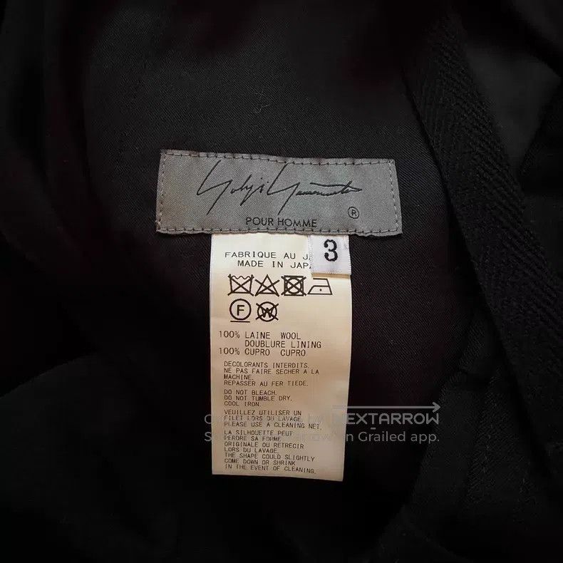 Yohji Yamamoto Yohji Yamamoto size 3 23k multi-lacing wool trousers Size US 30 / EU 46 - 6 Thumbnail