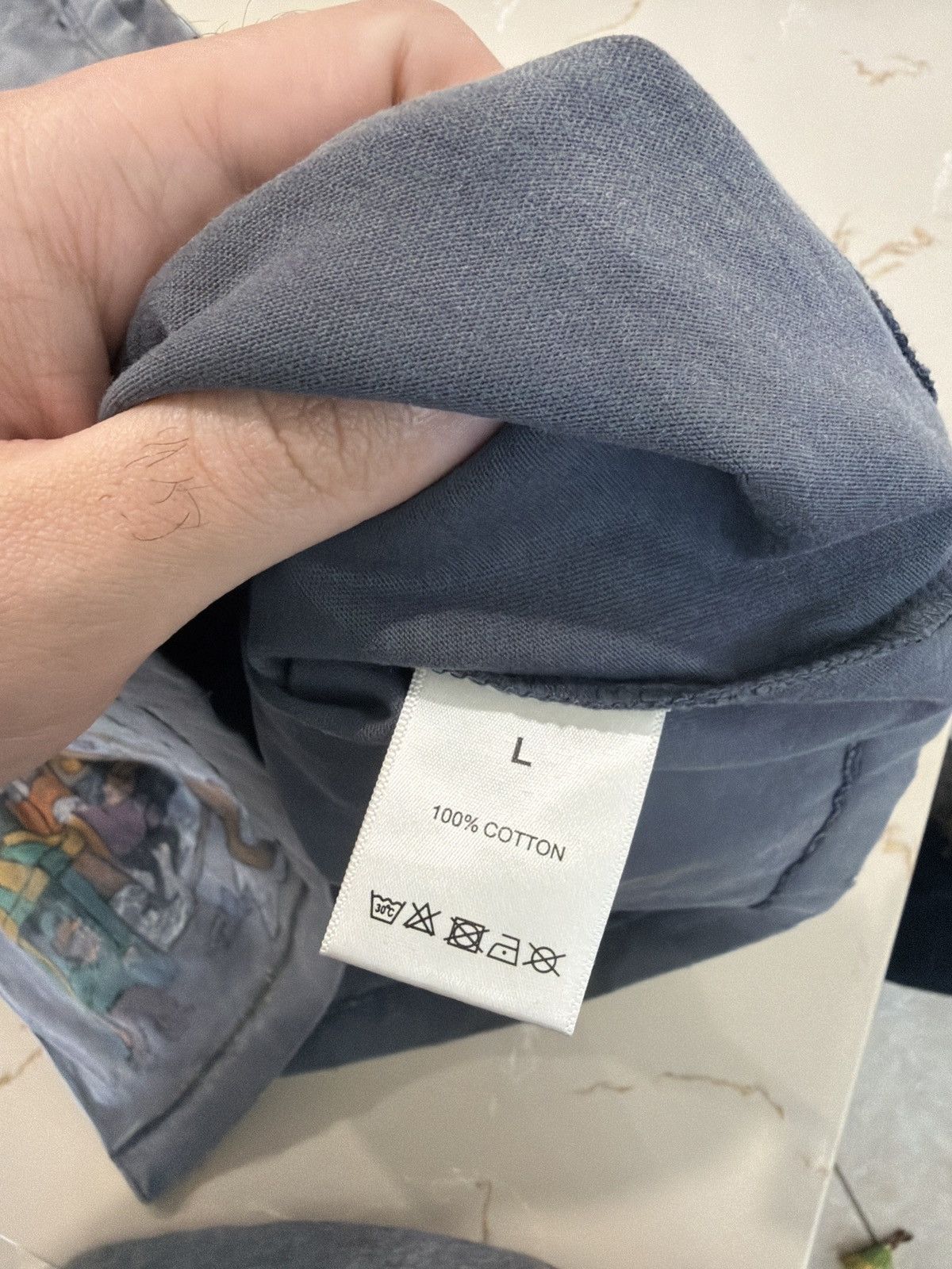 Vale Vale Forever Faded Chaos Bling Tee – Gray – Authentic Large Size US L / EU 52-54 / 3 - 8 Thumbnail