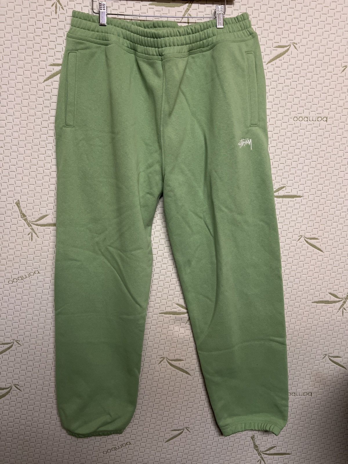 image of Stussy Sweatpants In Green, Men's (Size 36)