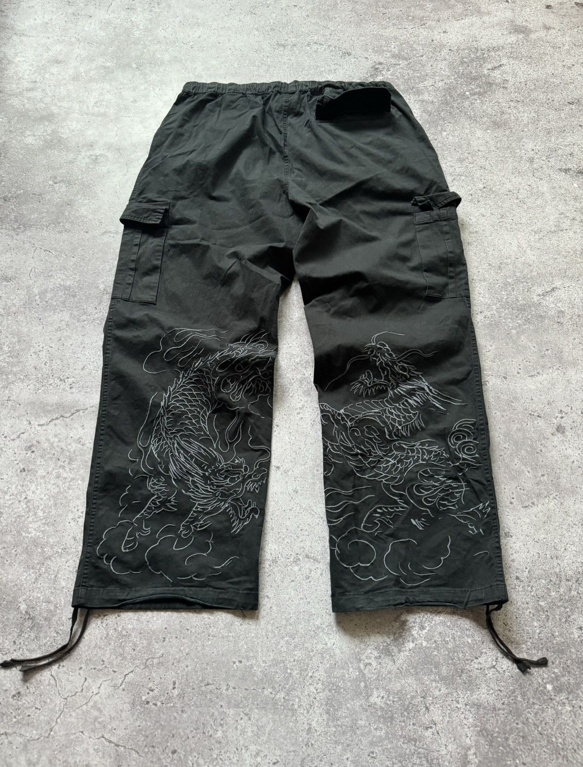 Ed Hardy Ed Hardy x Urban Outfitters Cargo Pants Baggy Dragon Size US 32 / EU 48 - 2 Thumbnail