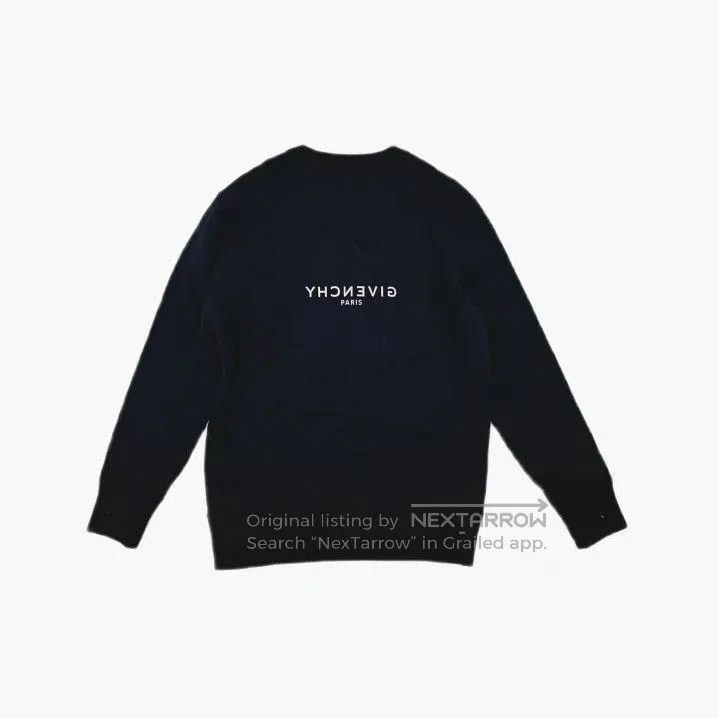 Givenchy Givenchy Men's Logo Print Crewneck Sweatshirt. Size US L / EU 52-54 / 3 - 3 Thumbnail