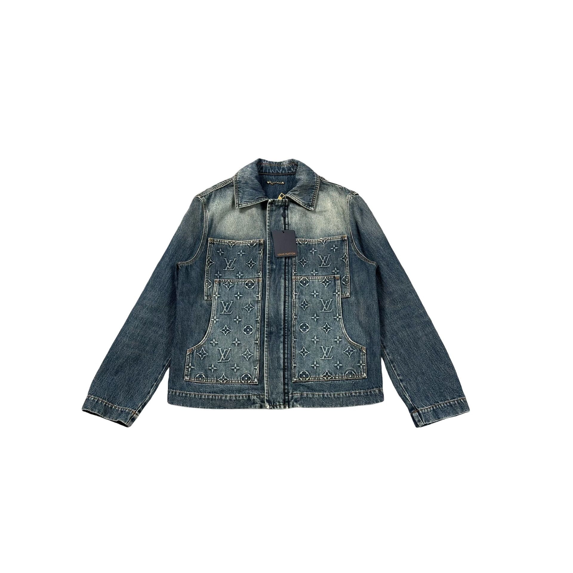 Louis Vuitton Louis Vuitton Monogram Denim Jacket EU 48 Size US M / EU 48-50 / 2 - 1 Thumbnail