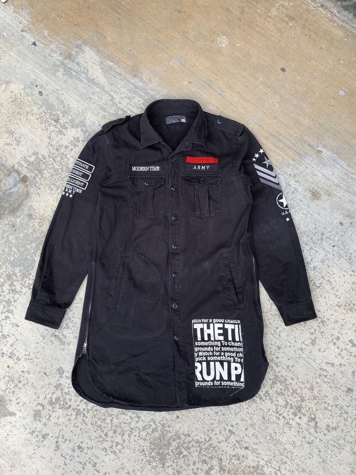 Designer × Japanese Brand B.P.N Black Peace Now Mandarin black