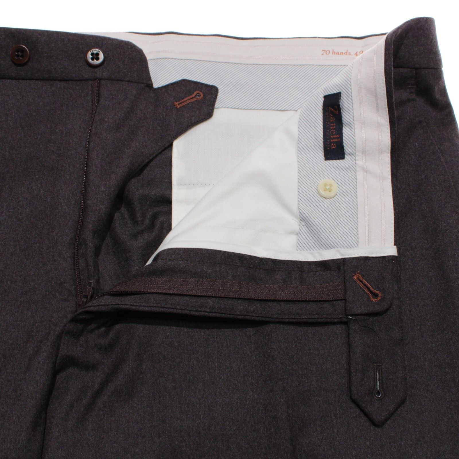 Zanella Zanella New with tags Dress Pants Size 42 US In Purple Size US 42 / EU 58 - 3 Thumbnail