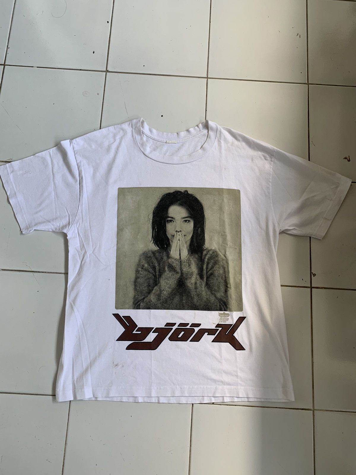 Rock Tees × Streetwear × Vintage Vintage Björk Debut Album T-Shirt 