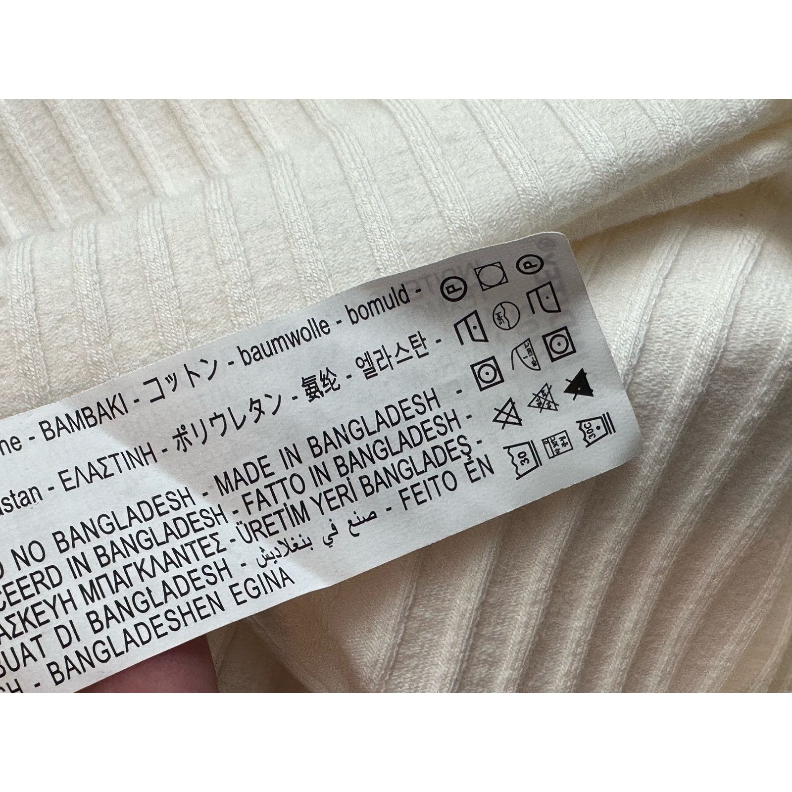 Zara ZARA creamy white long sleeves square neck sweater size M Size M / US 6-8 / IT 42-44 - 4 Thumbnail