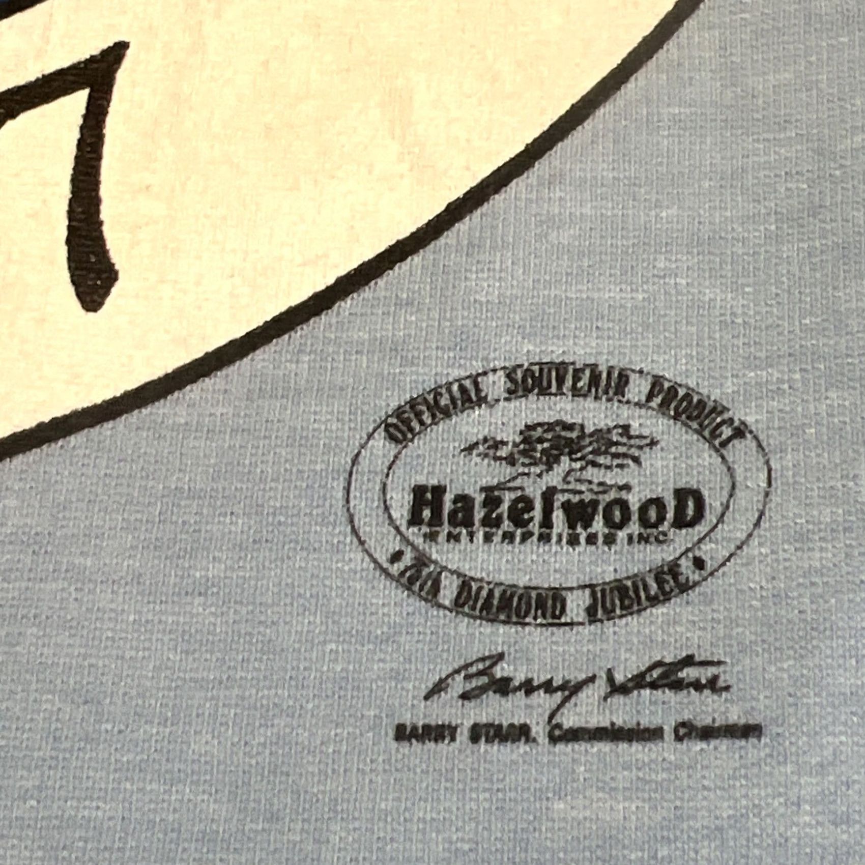 Vintage VINTAGE Hazelwood Premo Arizona 75th Anniversary T Shirt XL Blue Short Sleeve Graphic Tee United States 1980s Mens Size US XL / EU 56 / 4 - 4 Thumbnail