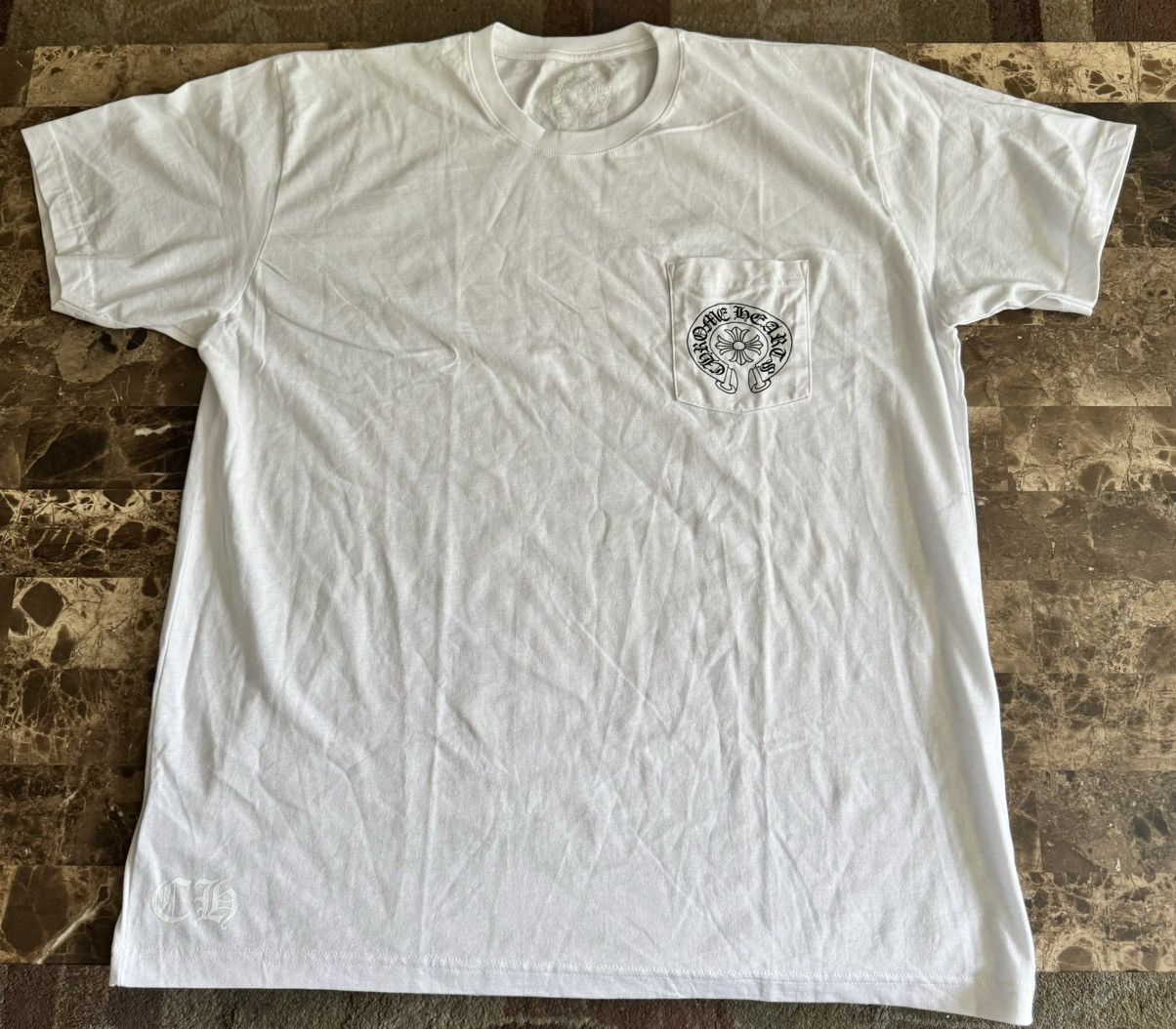 image of Chrome Hearts Malibu Exclusive T-Shirt “White”, Men's (Size 2XL)