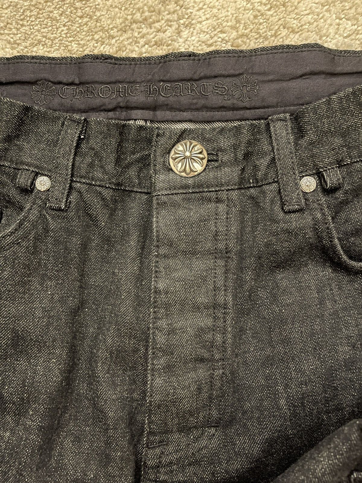 Chrome Hearts Chrome Hearts Star patch Denim Fleurknee Size US 32 / EU 48 - 10 Thumbnail