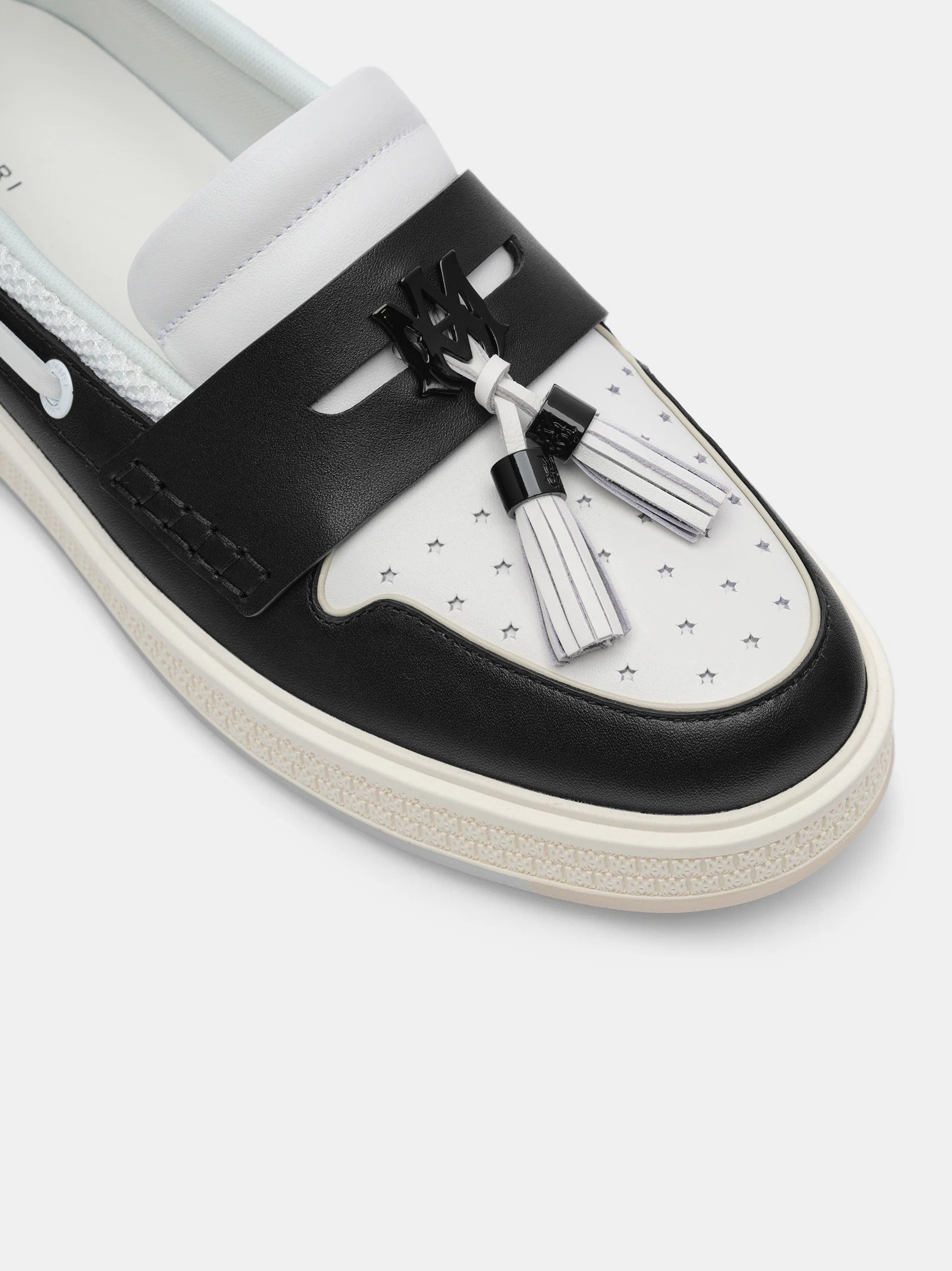 Amiri o1s1wg110325 Tassle Hybrid Loafers in White/Black Size US 10 / EU 43 - 5 Thumbnail