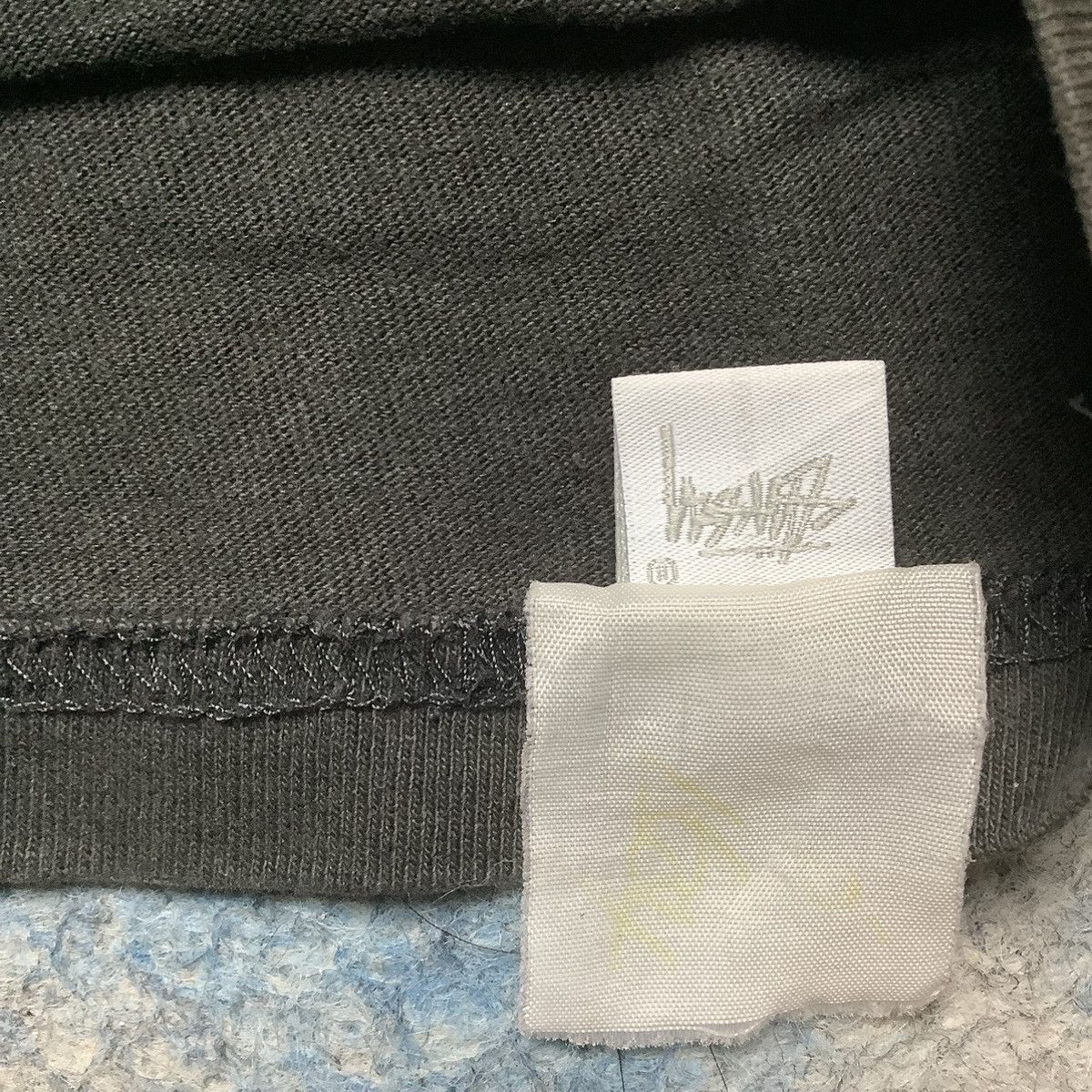 Stussy × Vintage Vintage 90s Stussy Long Shirt Sunfaded Size US XL / EU 56 / 4 - 7 Thumbnail