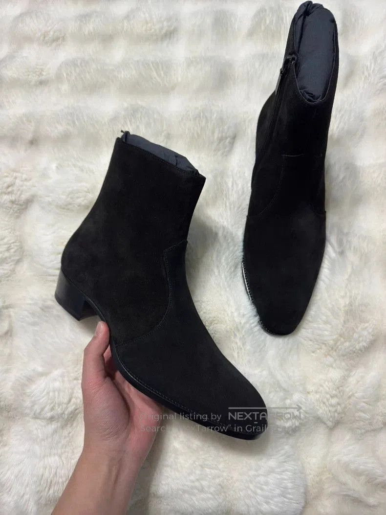 Saint Laurent Paris SAINT LAURENT Wyatt Suede Leather Boots . Size US 8 / EU 41 - 1 Thumbnail
